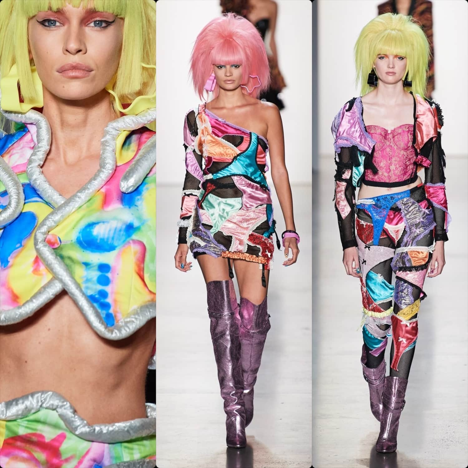 Jeremy Scott Primavera Verano 2020 Nueva York. RUNWAY Colecciones MAGAZINE ®. Foto RUNWAY: Filippo Fior / Irrunway.com, DETALLES Foto: Armando Grillo / Gorunway.com