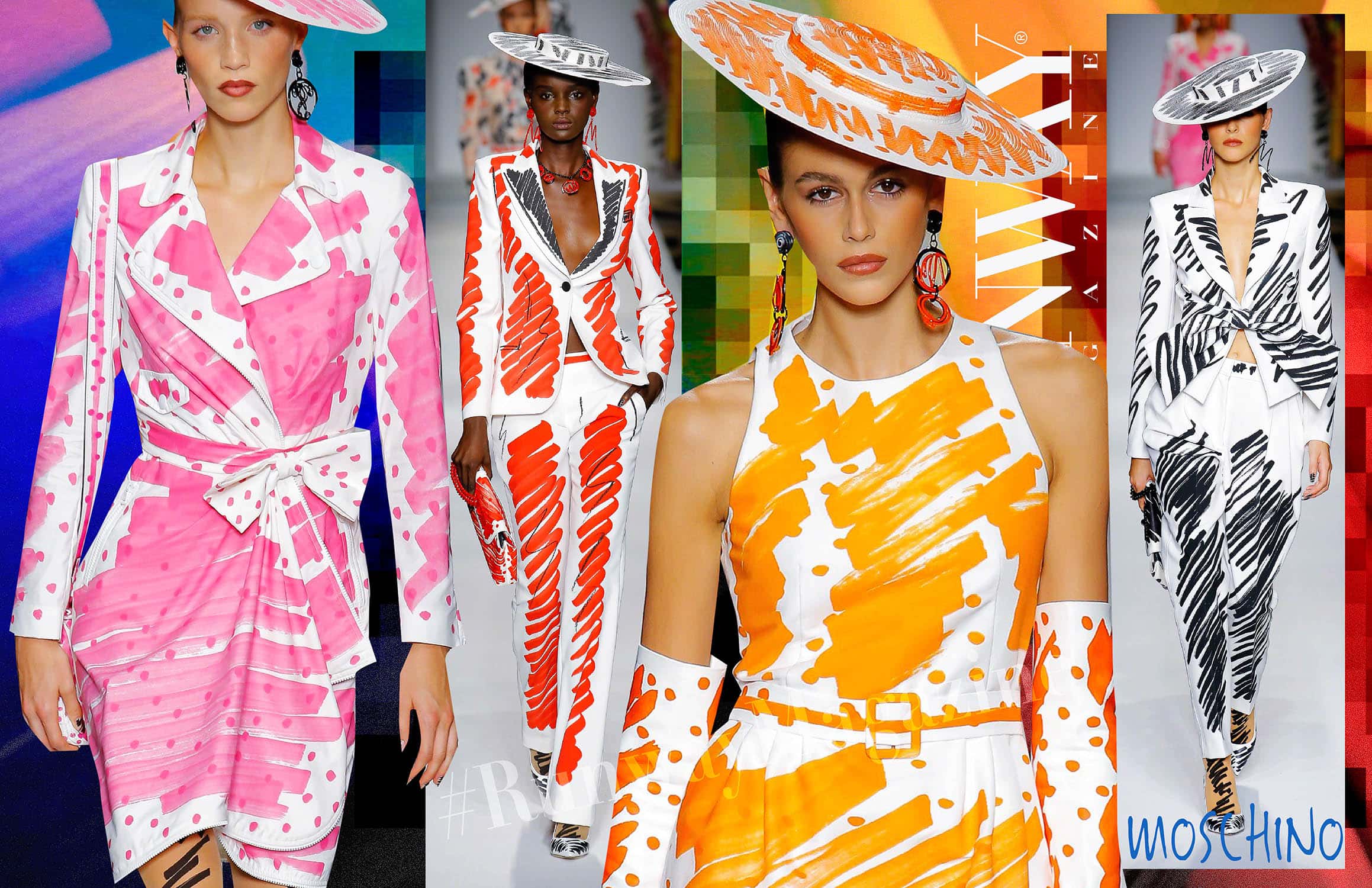 Moschino Frühling Sommer 2019 Mailand von RUNWAY MAGAZIN