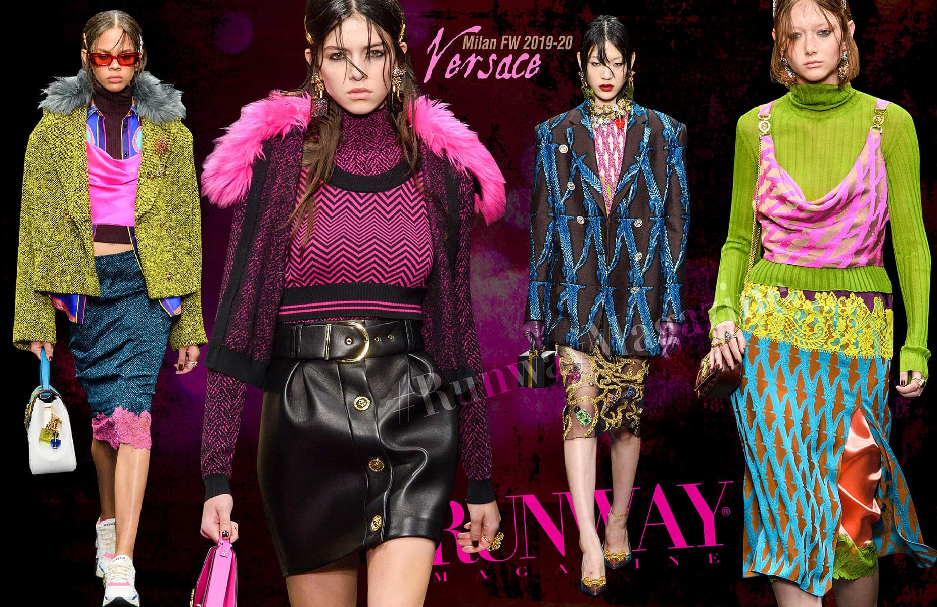 ヴェルサーチ 2019年秋冬2020 ミラノ RUNWAY マガジン