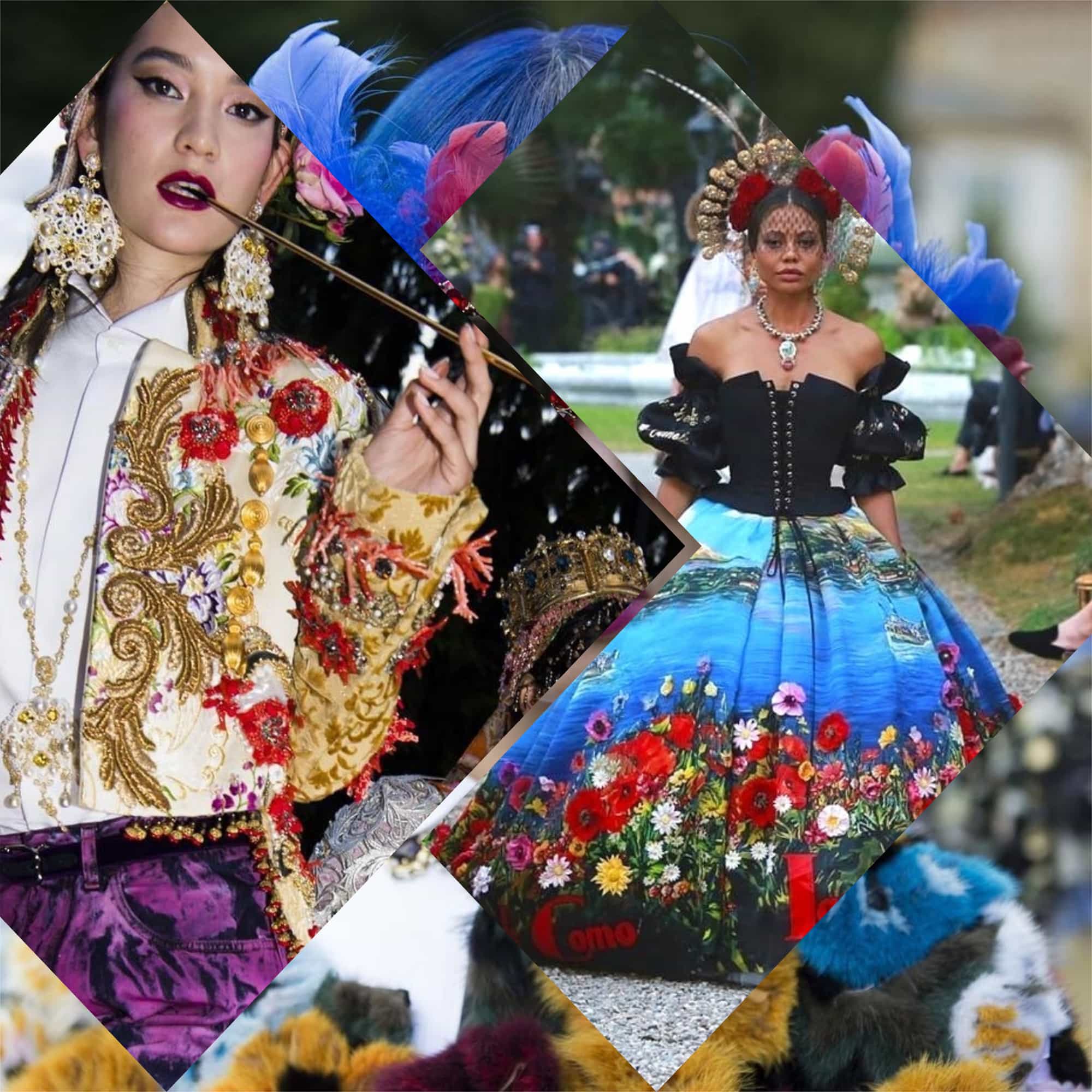 Dolce Gabbana Alta Moda Como - Runway Magazine. Courtesy: Stefano Gabbana