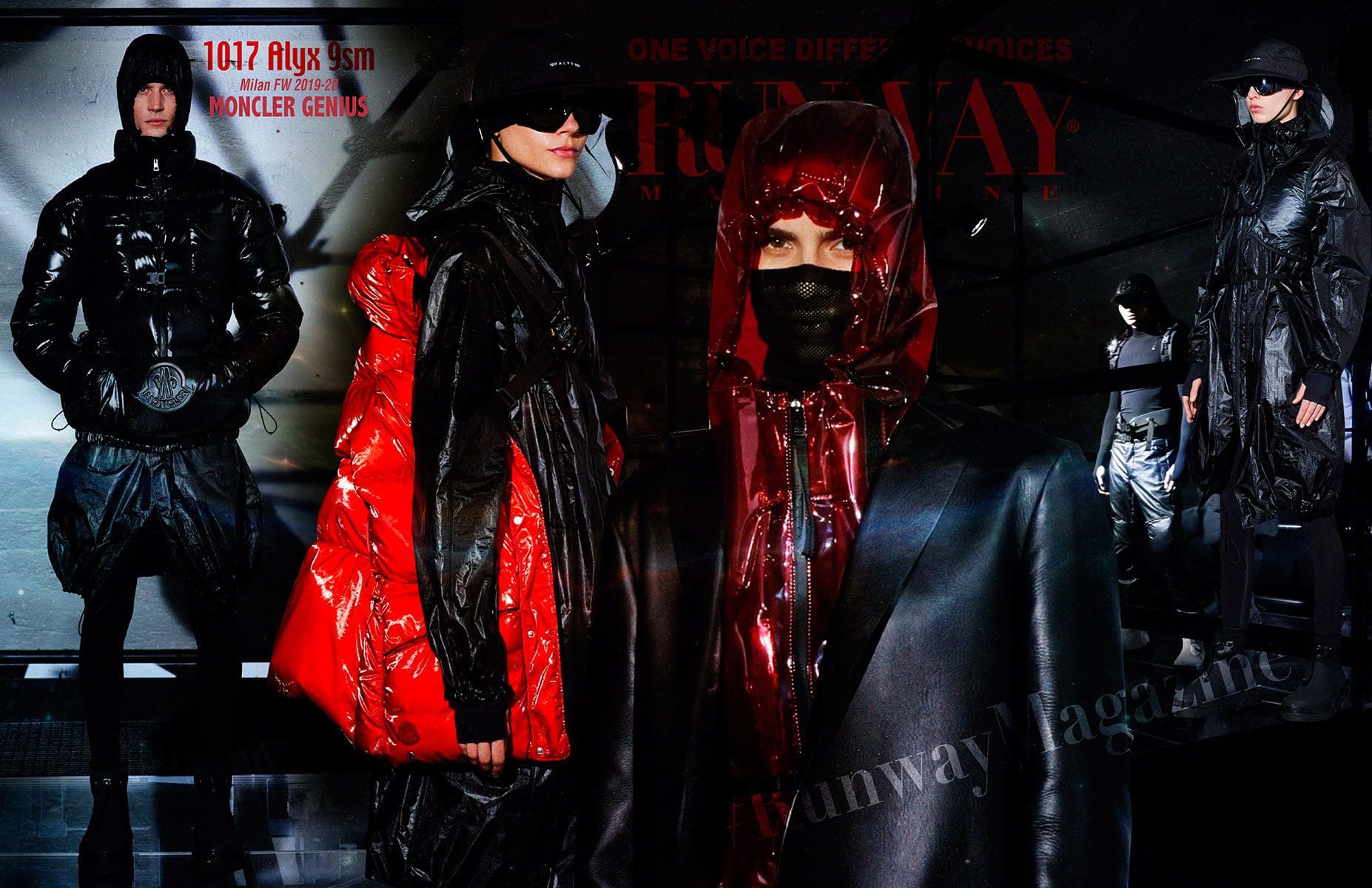 モンクレール ジーニアス 2019年秋冬2020 ミラノ - デザイナー Alyx 9SM Runway 雑誌
