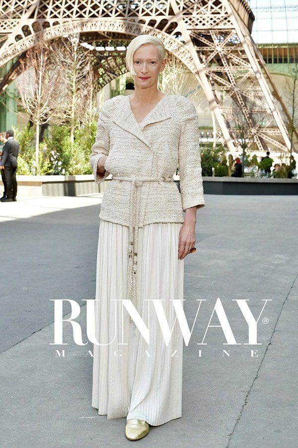 Runway Portada de la revista 2017 Portada de París - Tilda Swinton