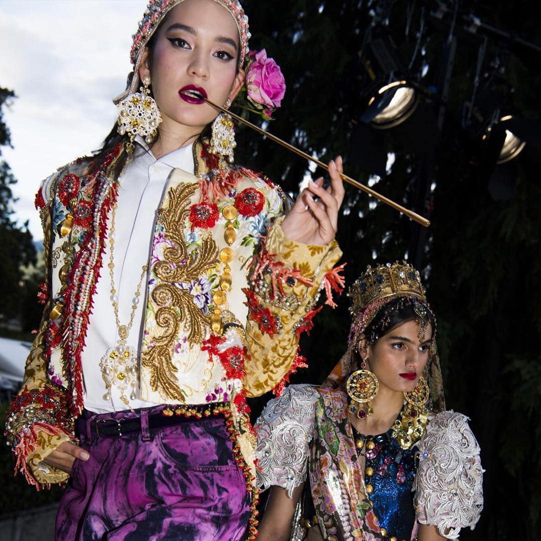 Dolce Gabbana Alta Moda Como - Runway Magazine. Courtesy: Stefano Gabbana