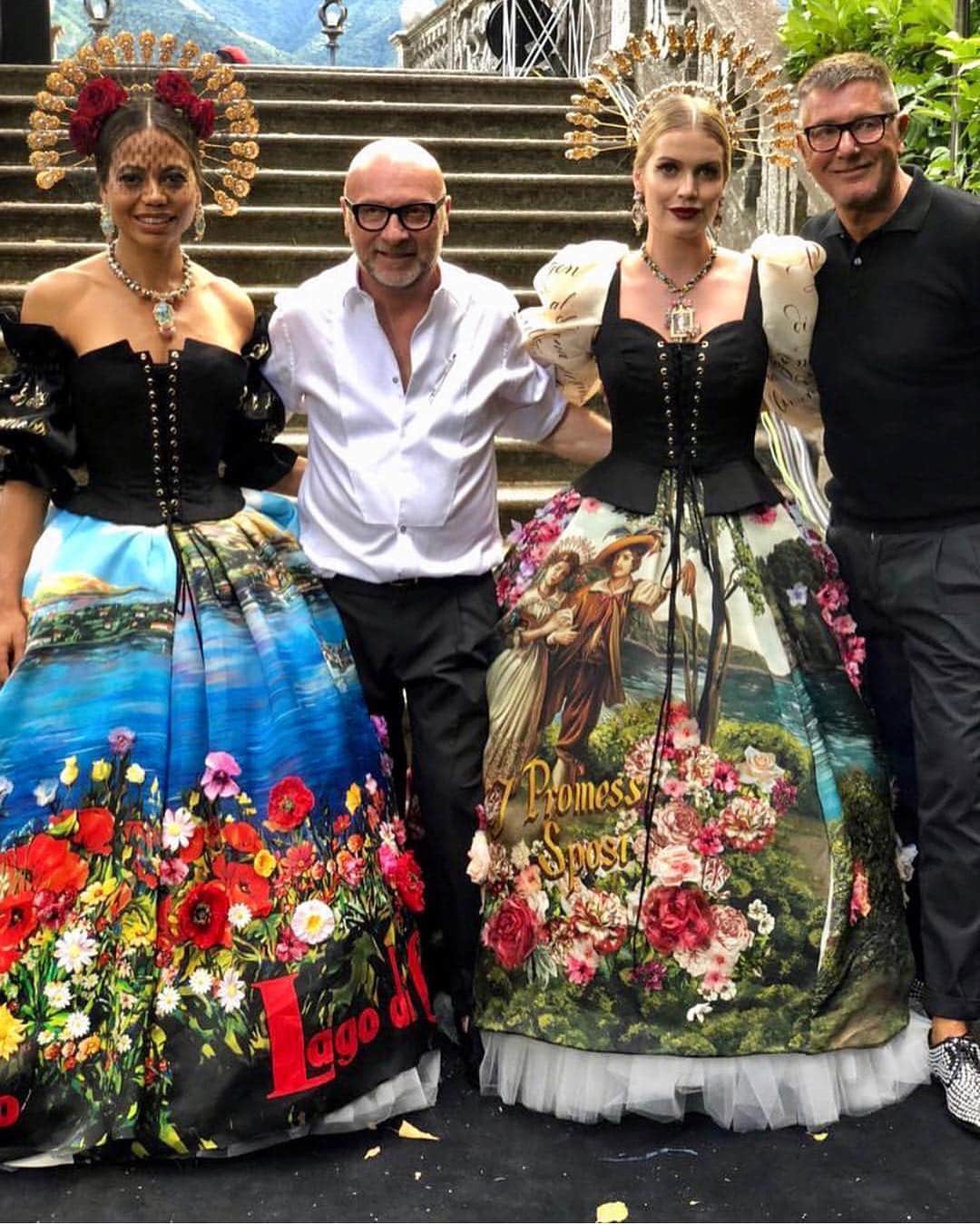 Dolce Gabbana Alta Moda Como - Runway Magazine. Courtesy: Stefano Gabbana