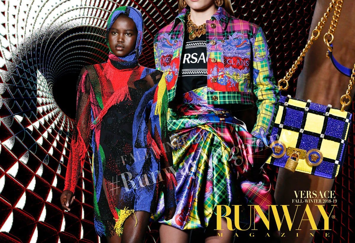 Versace Automne-Hiver 2018-19 Milan par RUNWAY MAGAZINE