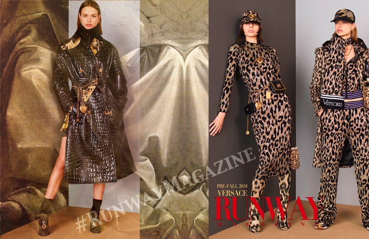Versace Prefall 2018-19 Milan par RUNWAY MAGAZINE