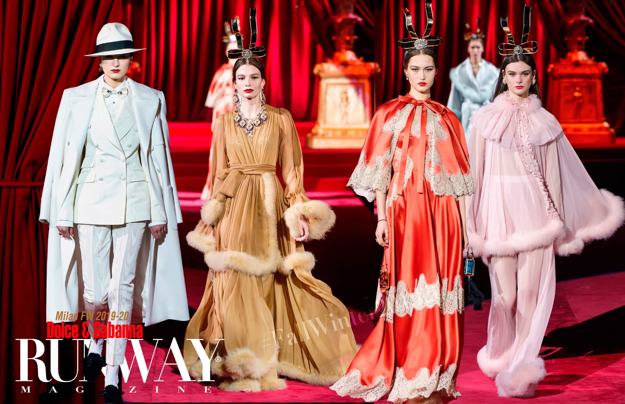 ドルチェ＆ガッバーナ 2019年秋冬2020 ミラノ RUNWAY マガジン