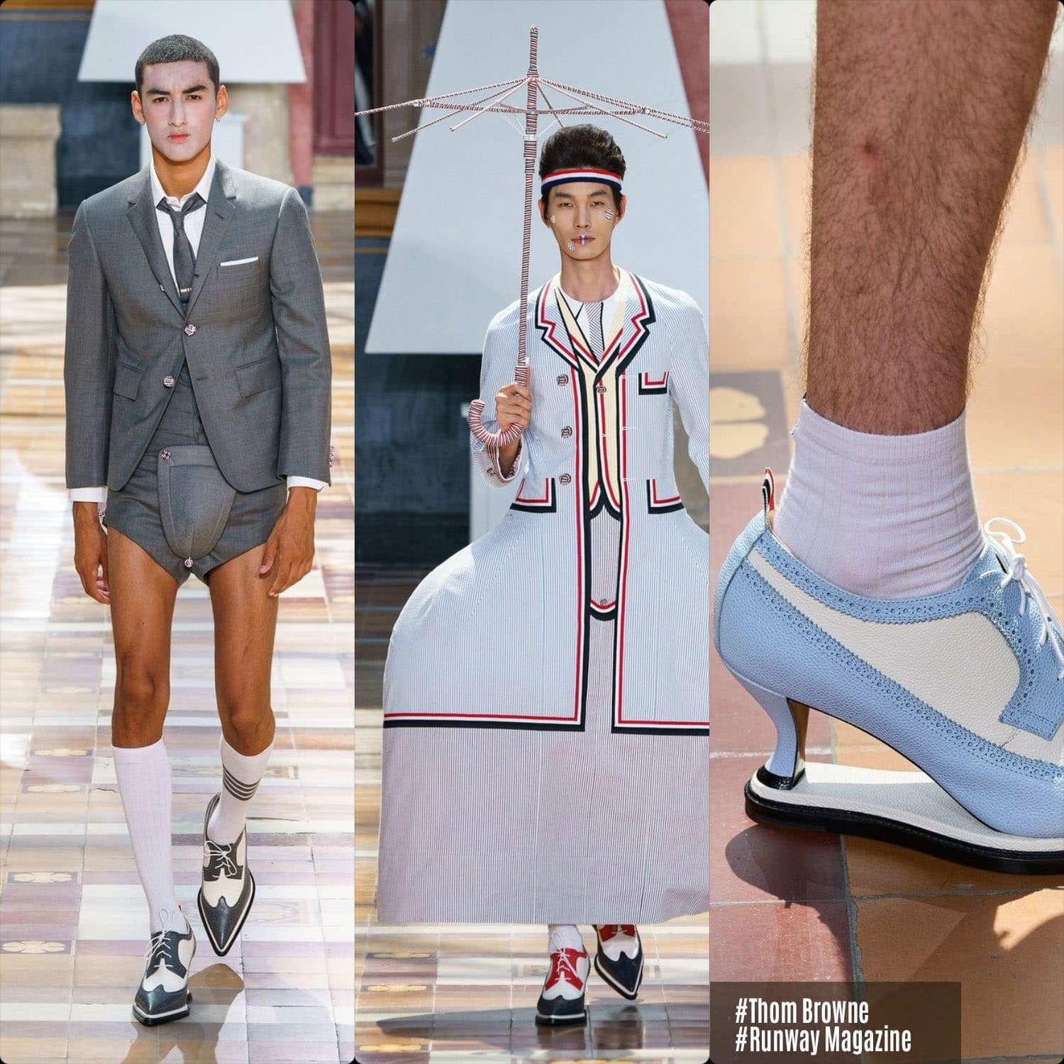 Thom Browne Frühling Sommer 2020 Herrenbekleidung Runway Magazin