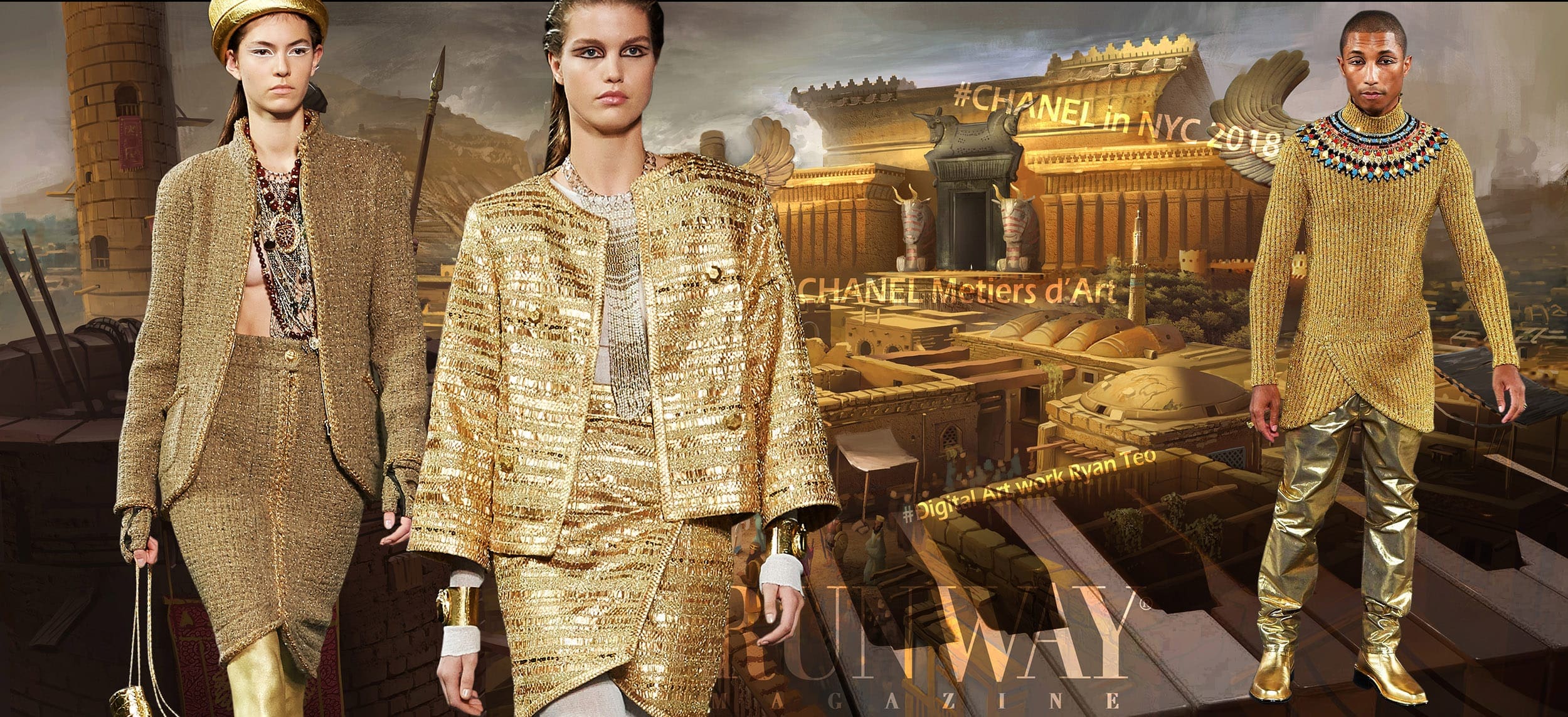 Chanel Metier d'art New York 2018 por Runway revista