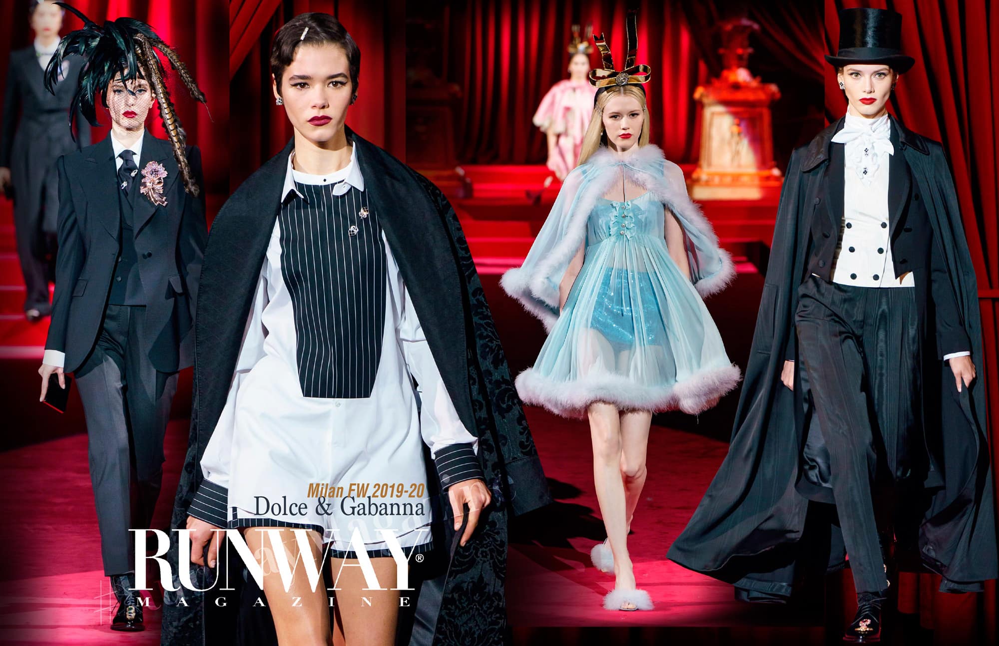 ドルチェ＆ガッバーナ 2019年秋冬2020 ミラノ RUNWAY マガジン