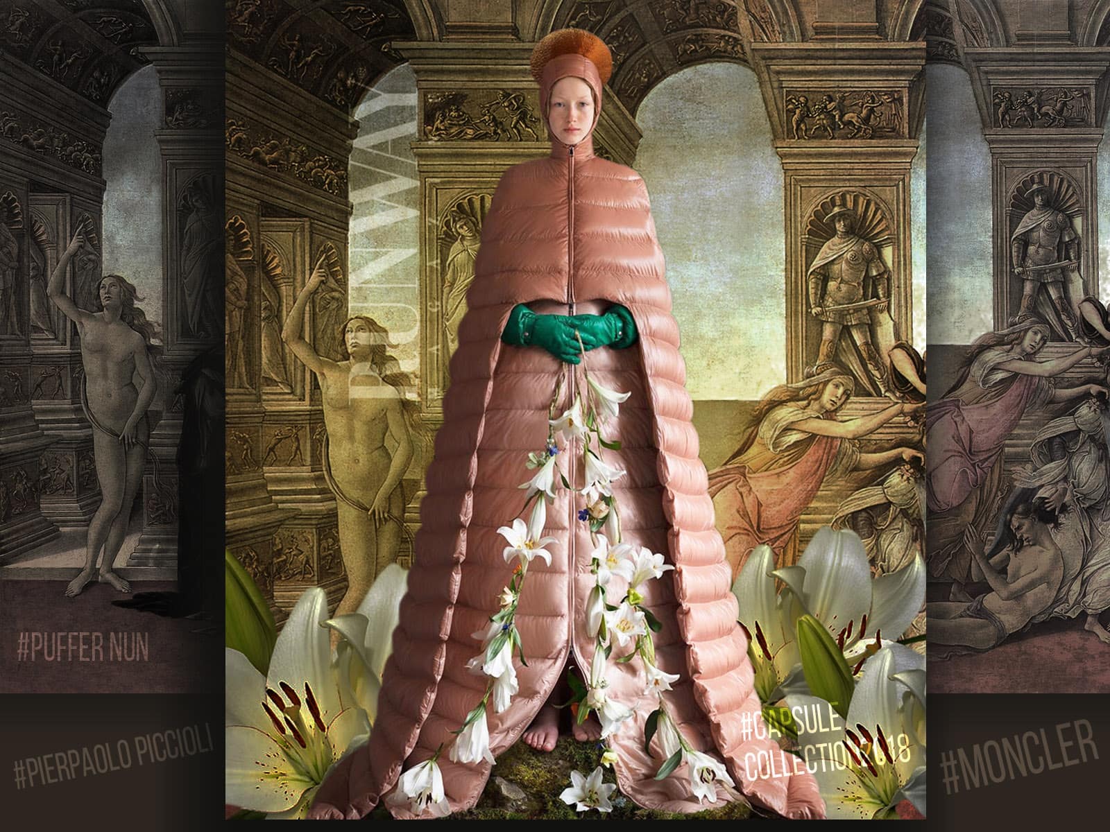 モンクレールフグコートドレスコレクション2018by Pierpaolo Piccioli by Runway 雑誌