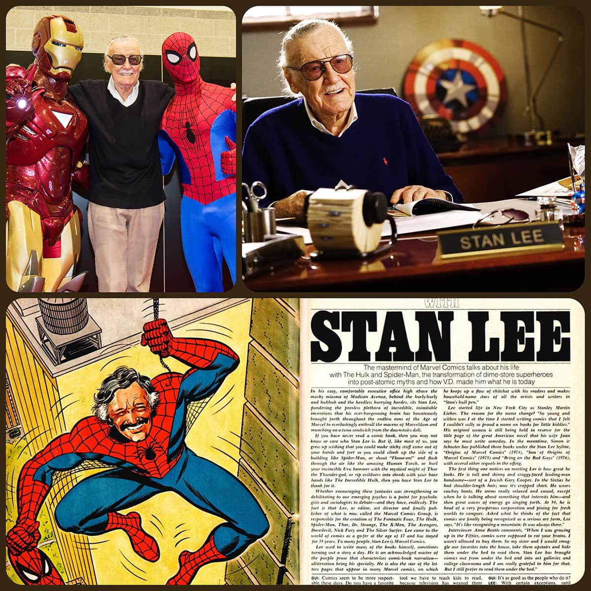 Stan Lee Marvel von Runway Magazin