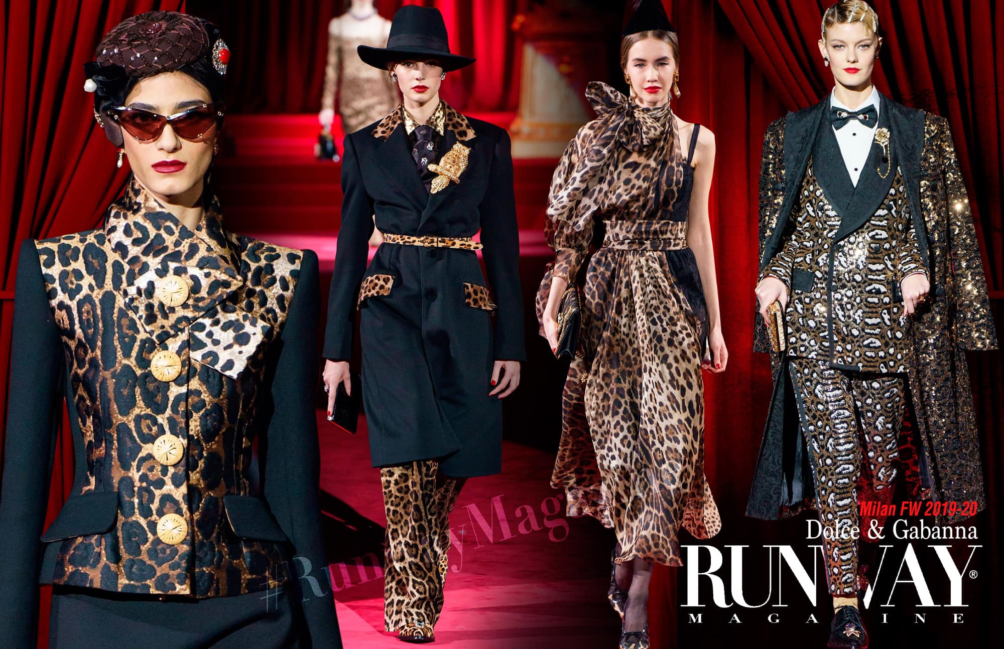 ドルチェ＆ガッバーナ 2019年秋冬2020 ミラノ RUNWAY マガジン