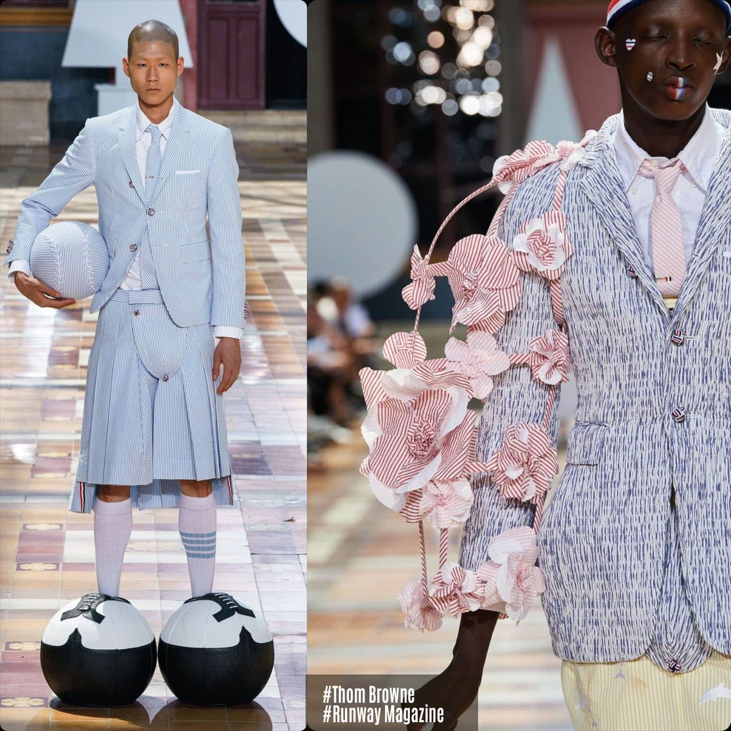 Thom Browne Frühling Sommer 2020 Herrenbekleidung Runway Magazin
