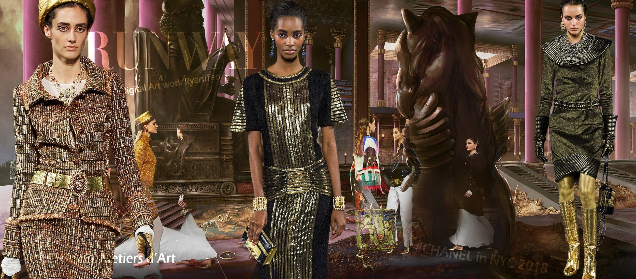 Chanel Metier d'art New York 2018 por Runway revista