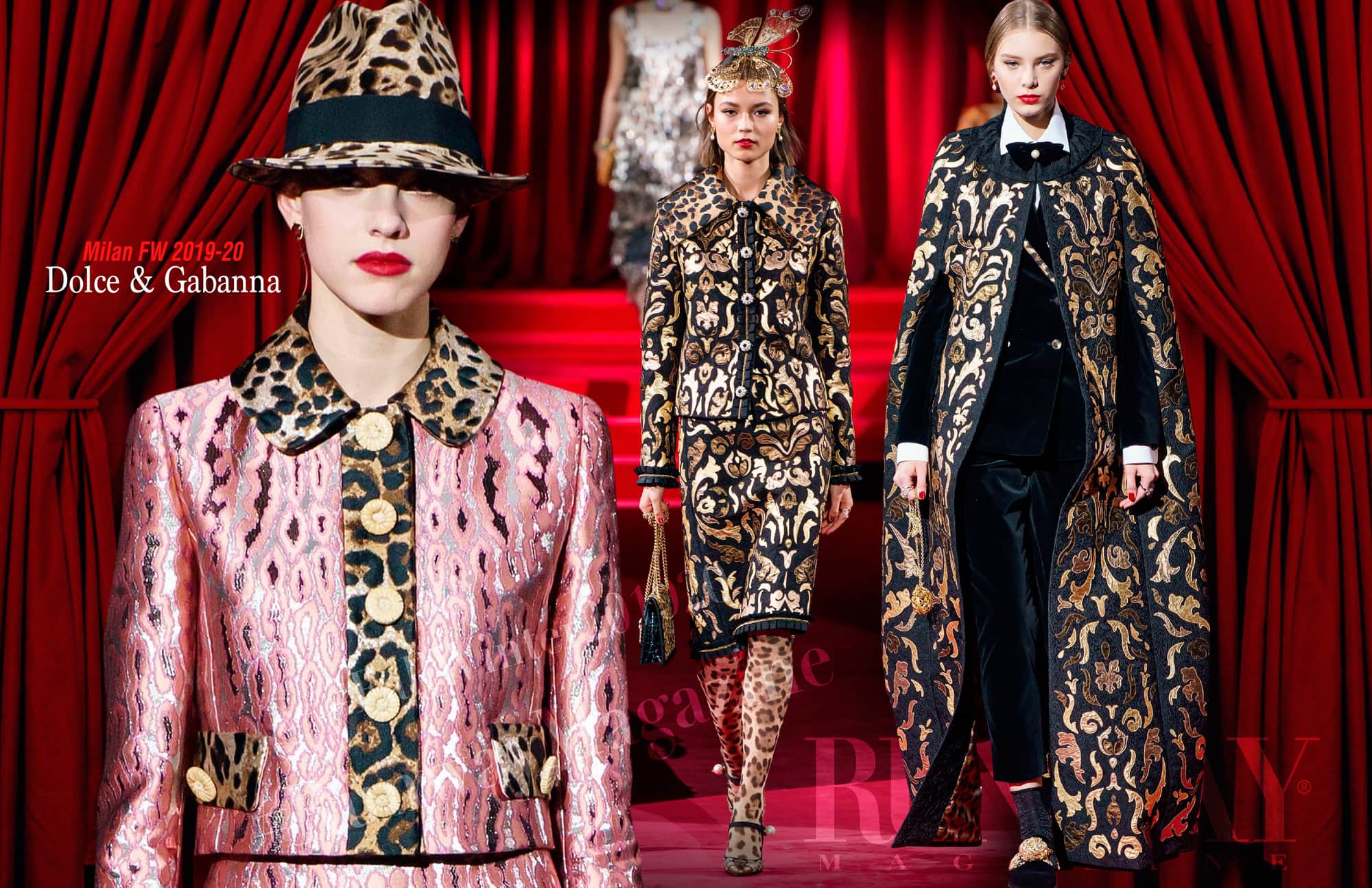 ドルチェ＆ガッバーナ 2019年秋冬2020 ミラノ RUNWAY マガジン