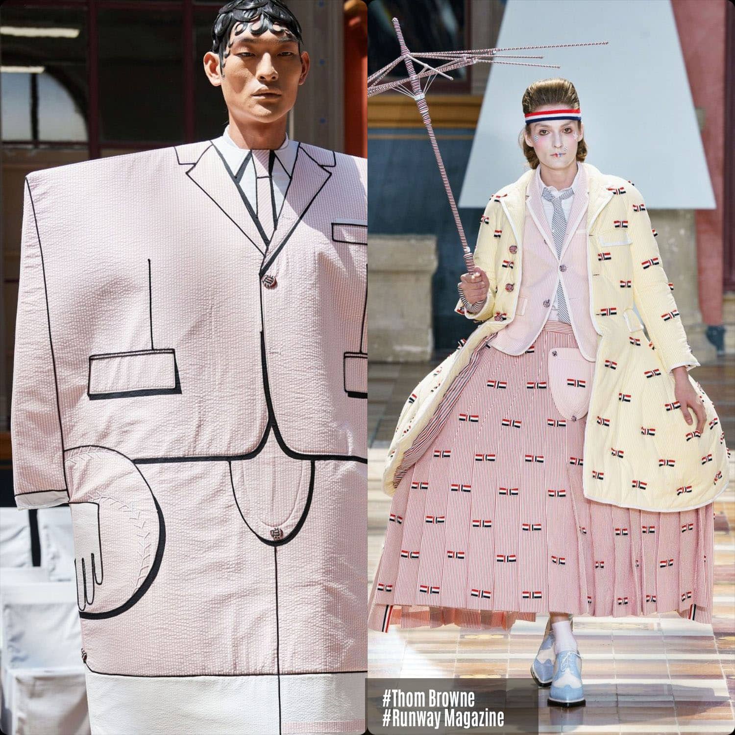 Thom Browne Frühling Sommer 2020 Herrenbekleidung Runway Magazin