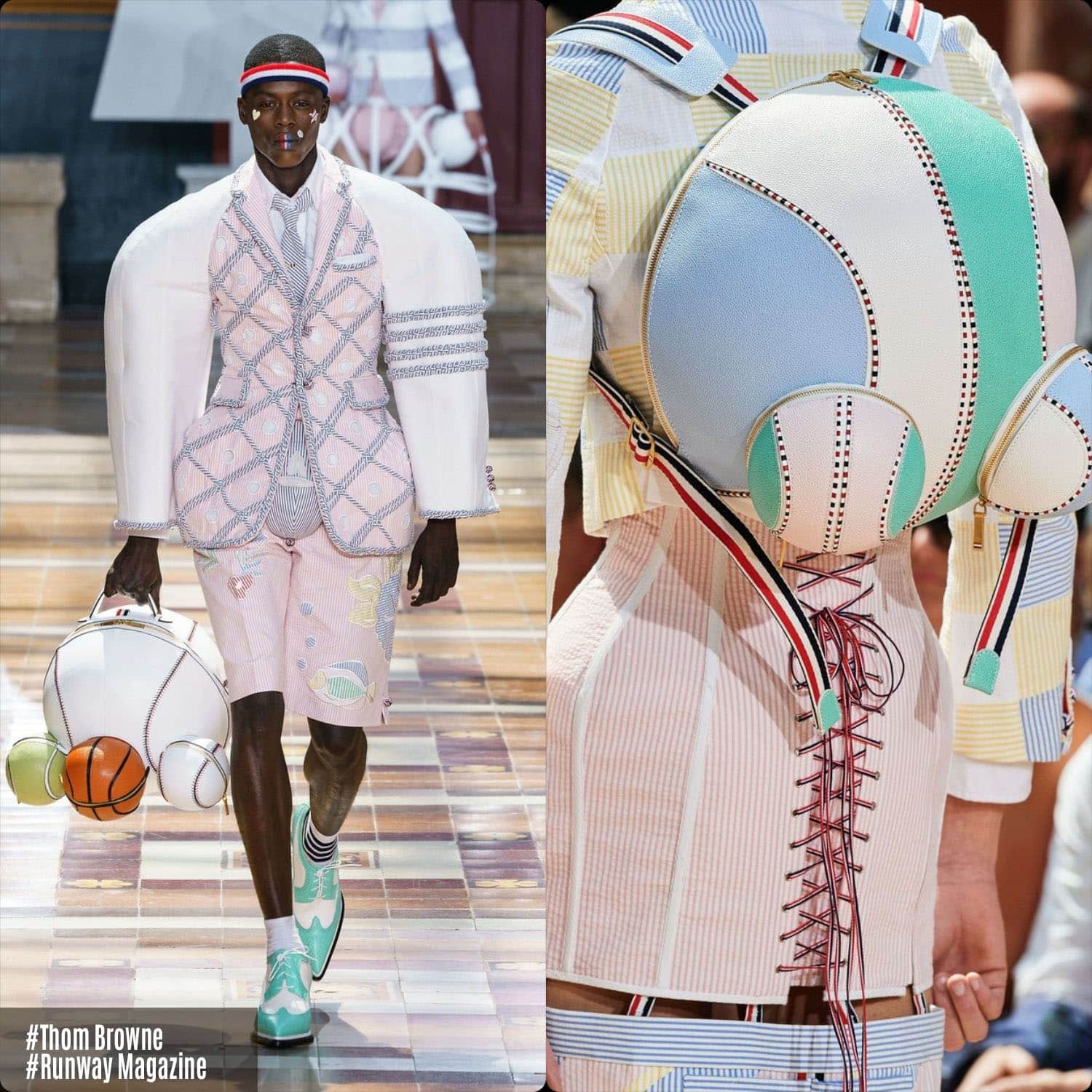Thom Browne Frühling Sommer 2020 Herrenbekleidung Runway Magazin