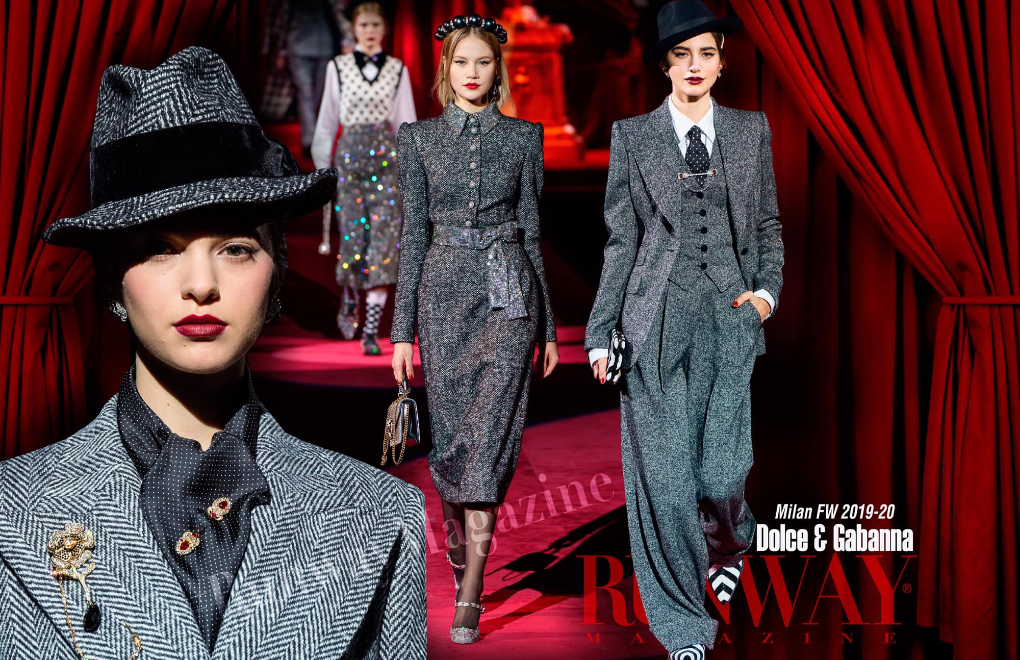 ドルチェ＆ガッバーナ 2019年秋冬2020 ミラノ RUNWAY マガジン
