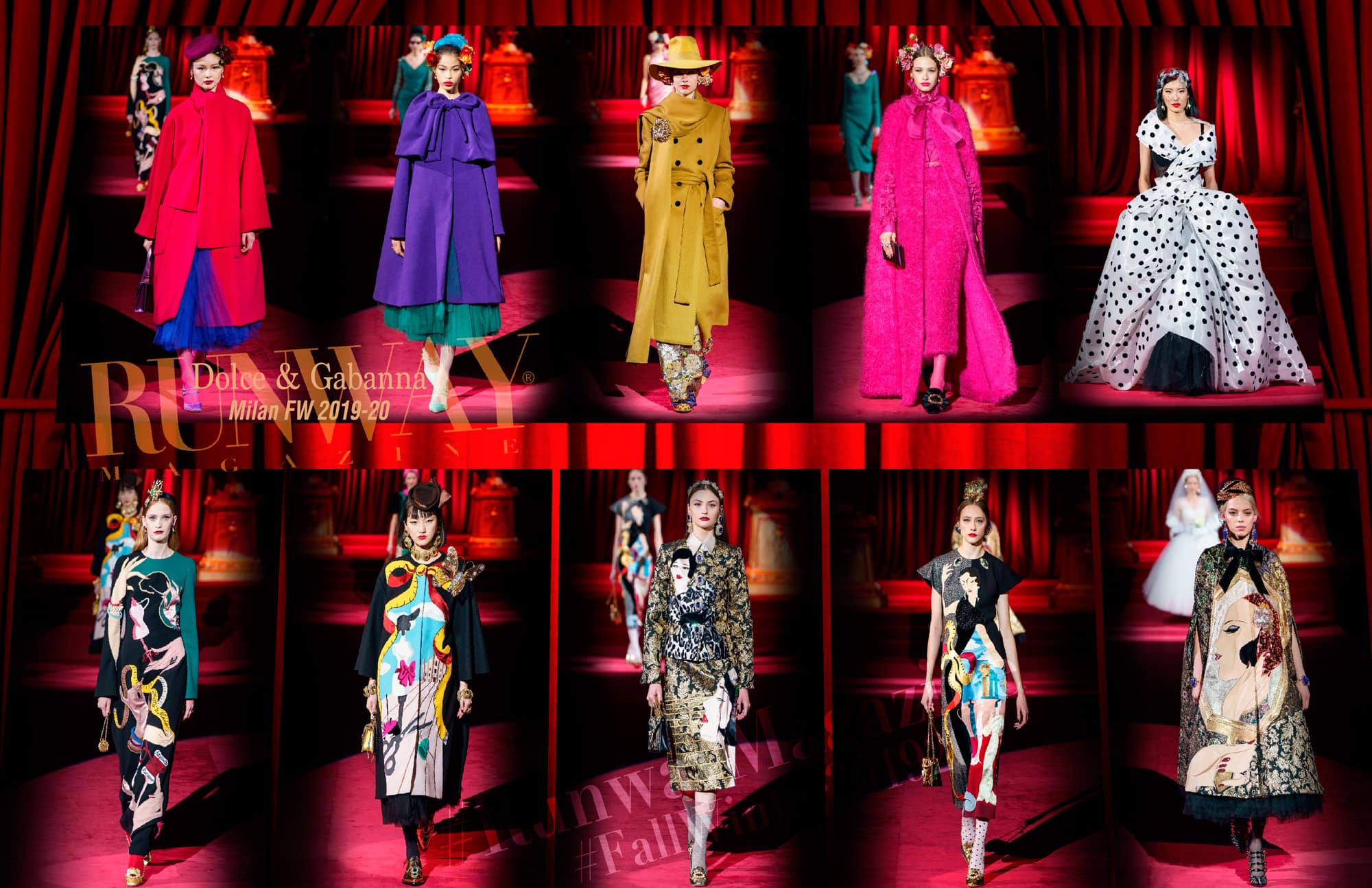 ドルチェ＆ガッバーナ 2019年秋冬2020 ミラノ RUNWAY マガジン