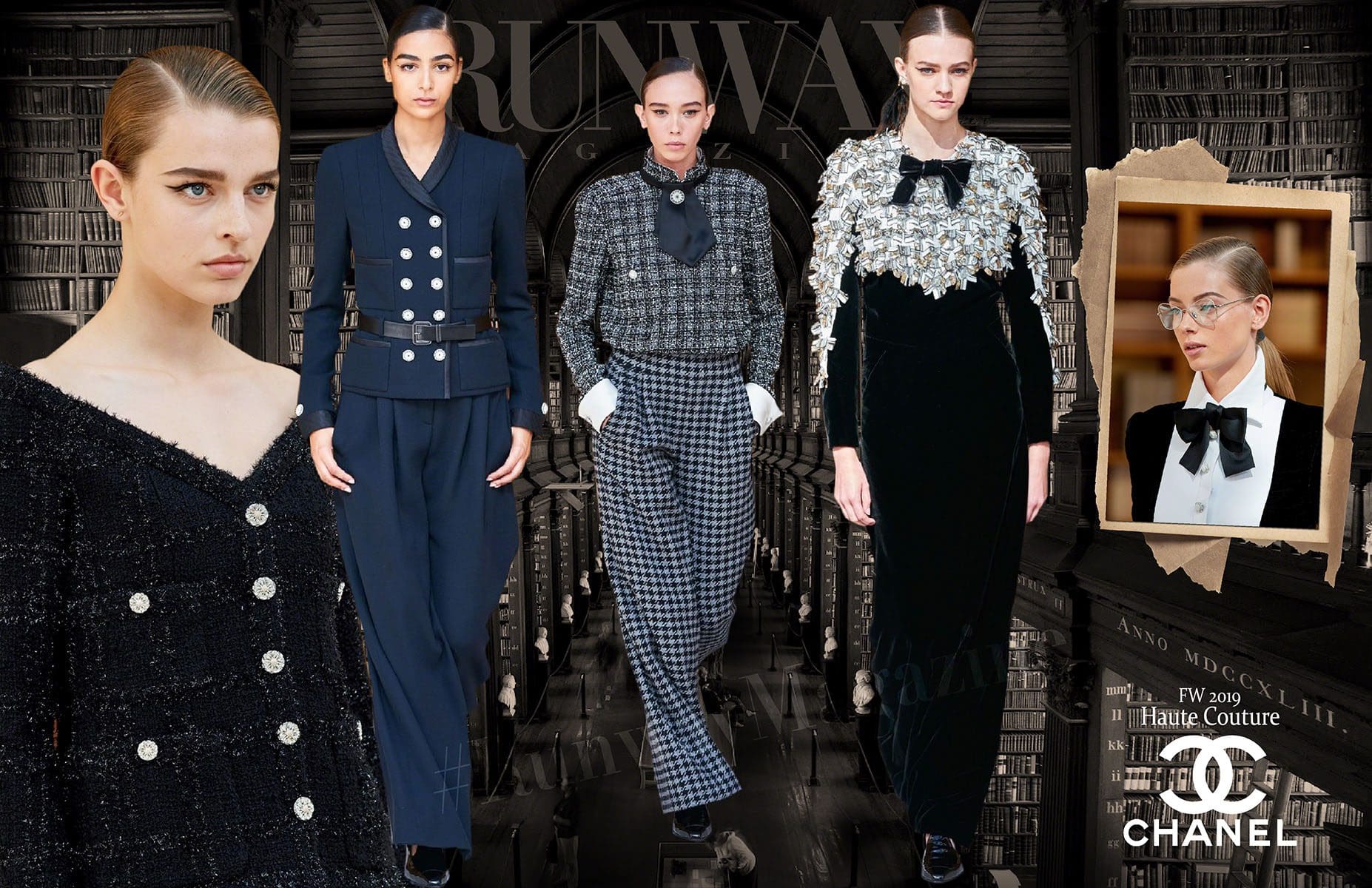 Chanel Haute Couture осень-зима 2019-2020 Неделя моды в Париже, автор: RUNWAY ЖУРНАЛ