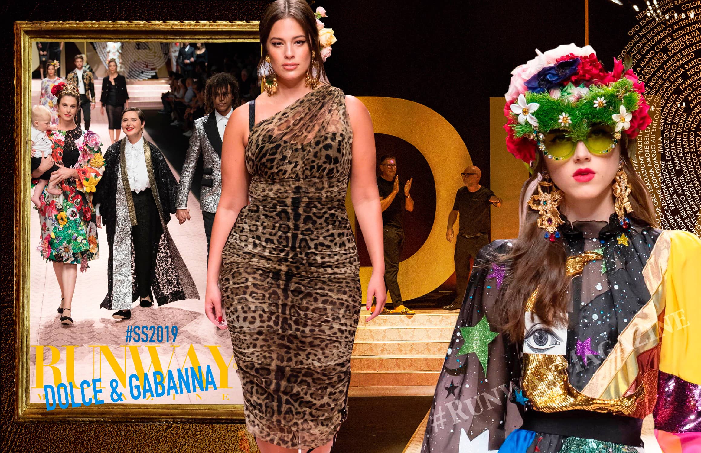 Dolce Gabbana printemps-été 2019 par RUNWAY MAGAZINE