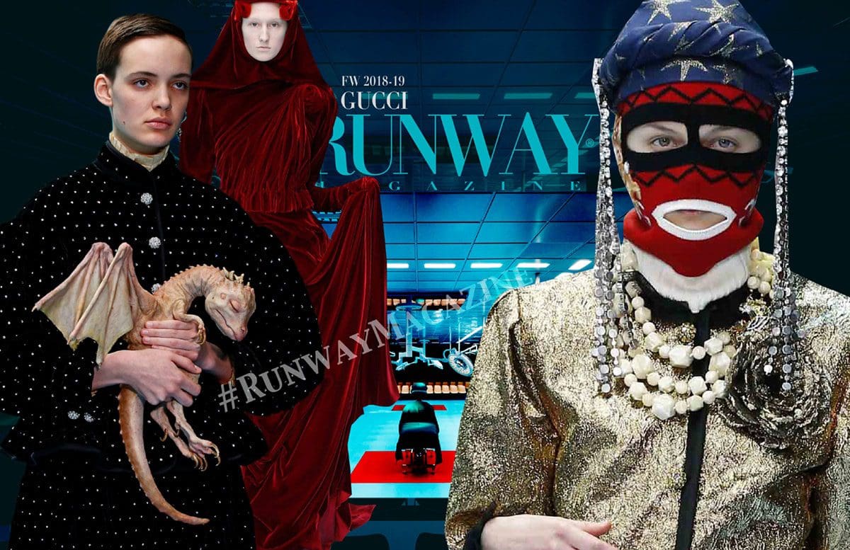 Gucci Automne-Hiver 2018-19 Milan Fashion Week by RUNWAY MAGAZINE