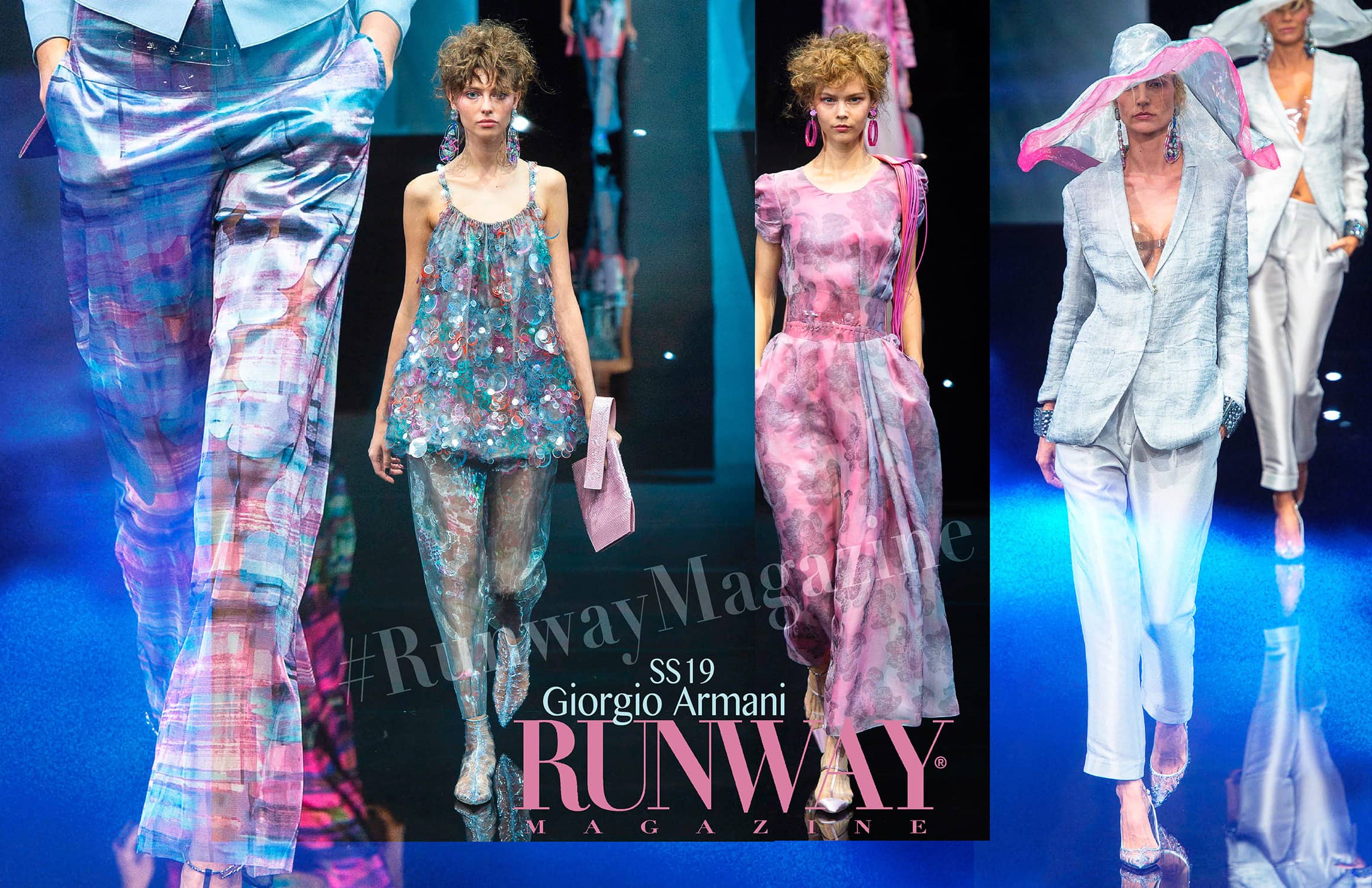 Giorgio Armani Primavera Estate 2019 Milano Fashion Week di RUNWAY MAGAZINE