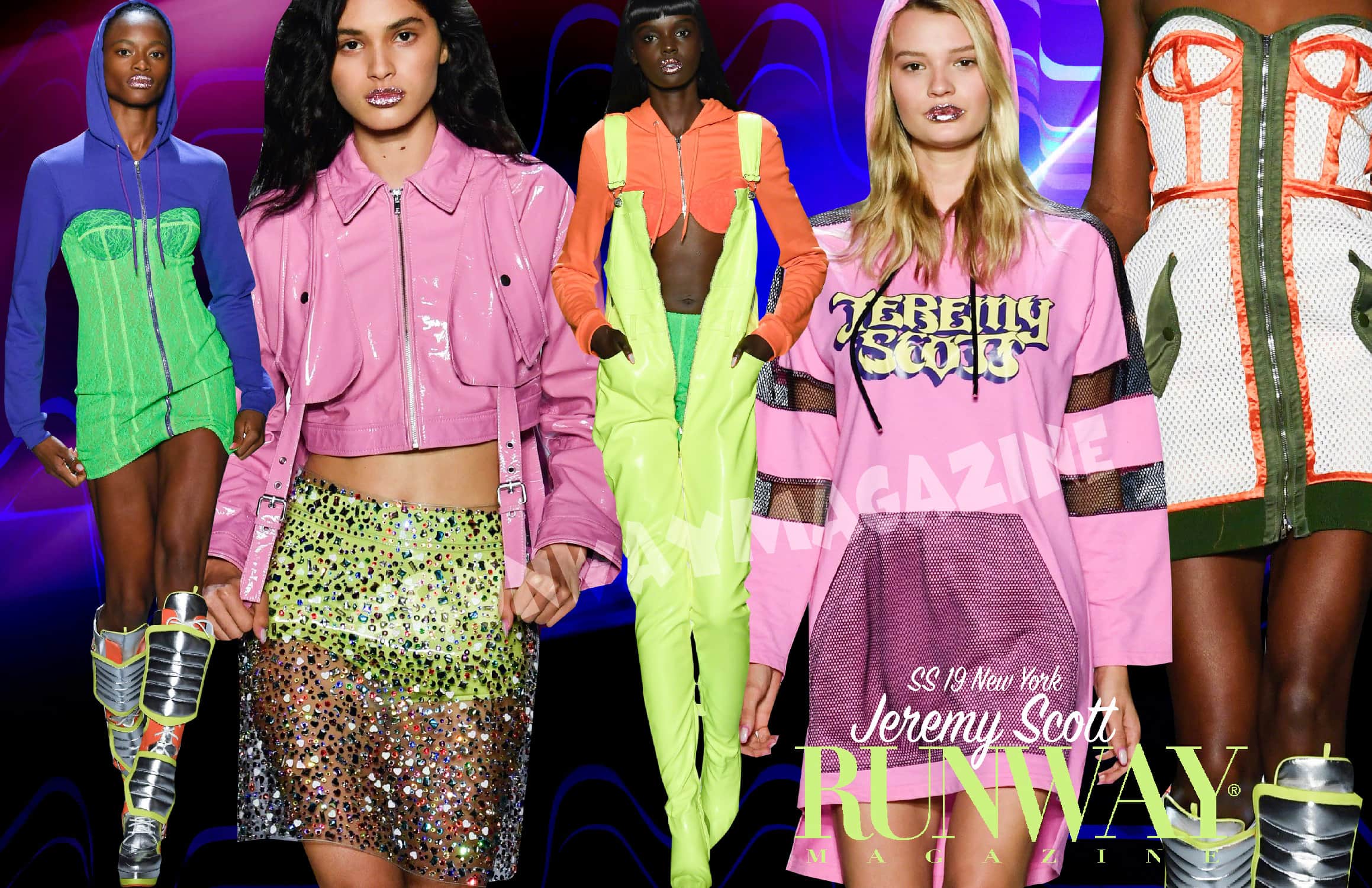 ジェレミースコット2019年春夏ニューヨーク RUNWAY マガジン