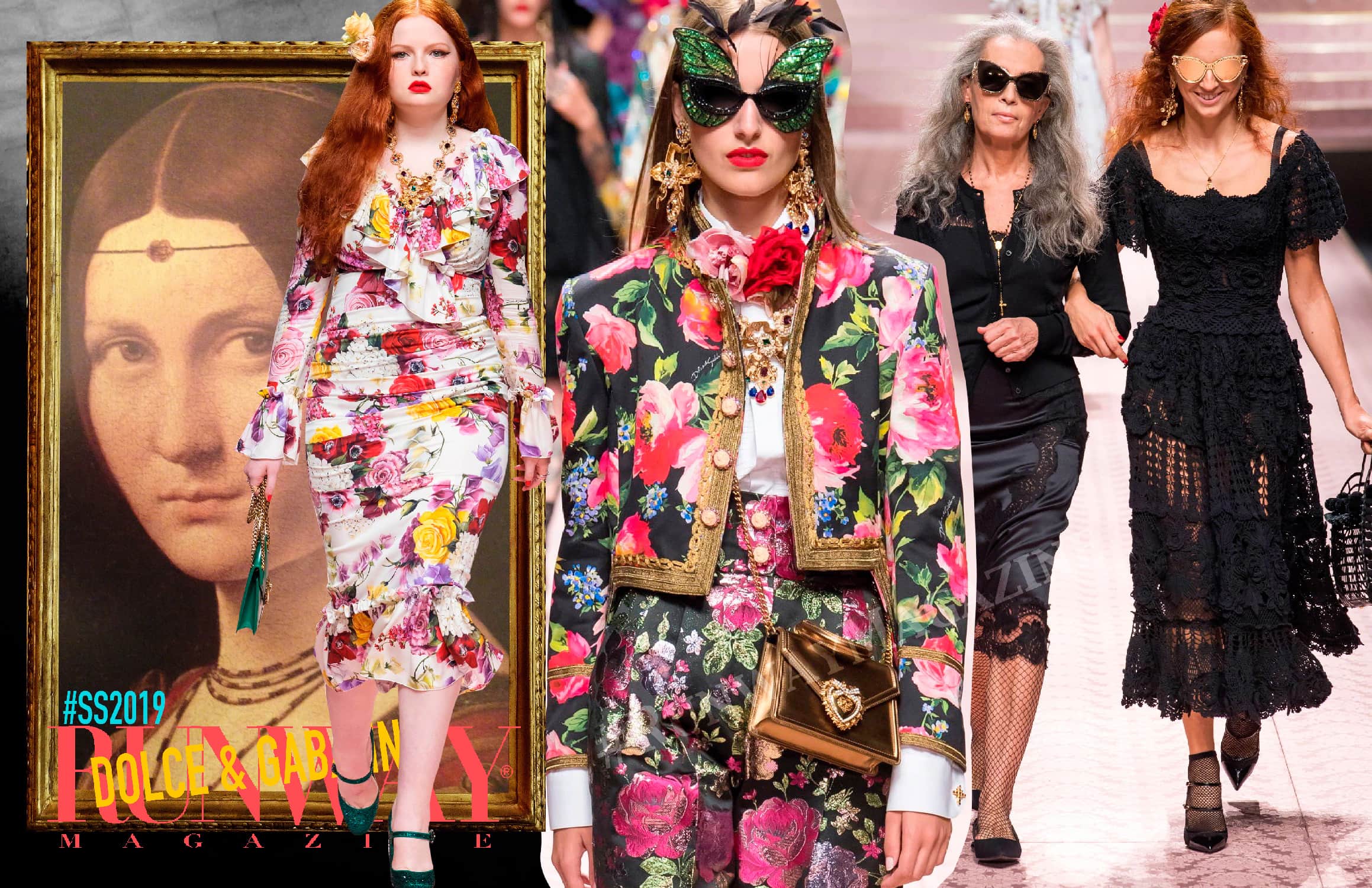 Dolce Gabbana printemps-été 2019 par RUNWAY MAGAZINE
