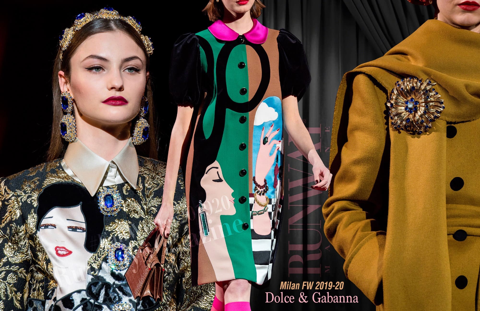 ドルチェ＆ガッバーナ 2019年秋冬2020 ミラノ RUNWAY マガジン