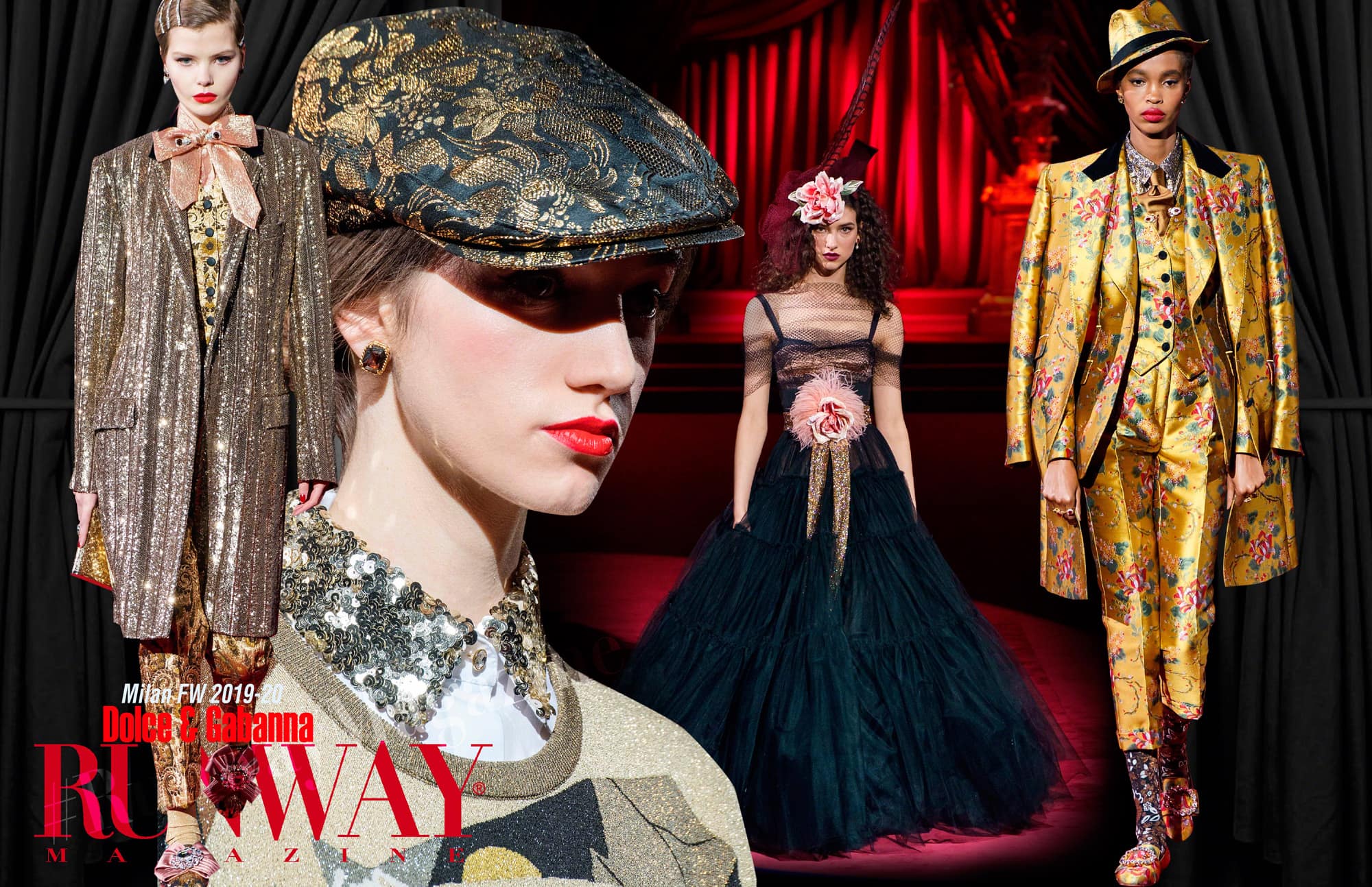 ドルチェ＆ガッバーナ 2019年秋冬2020 ミラノ RUNWAY マガジン