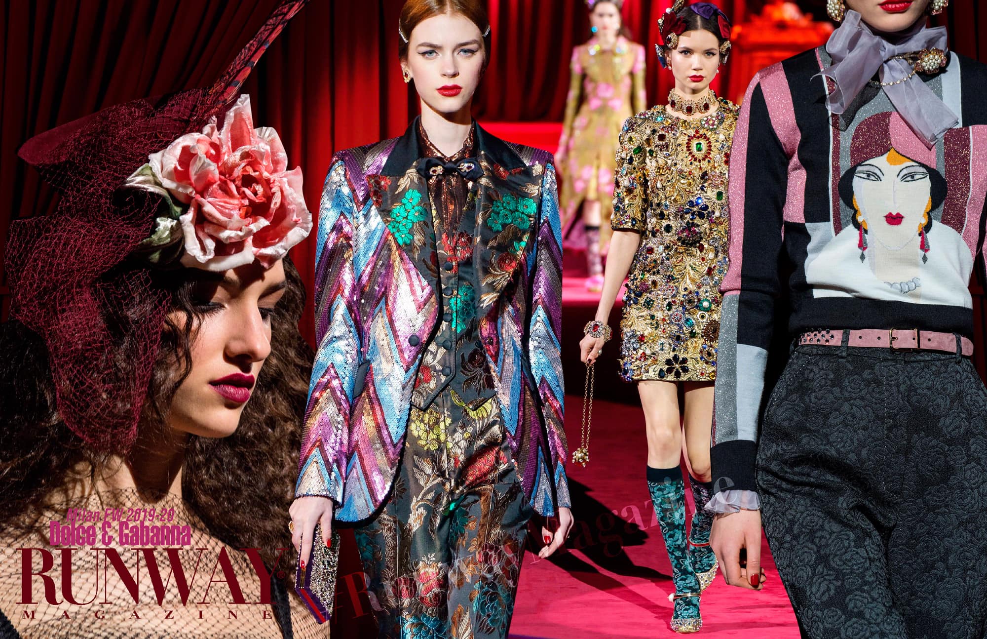 ドルチェ＆ガッバーナ 2019年秋冬2020 ミラノ RUNWAY マガジン