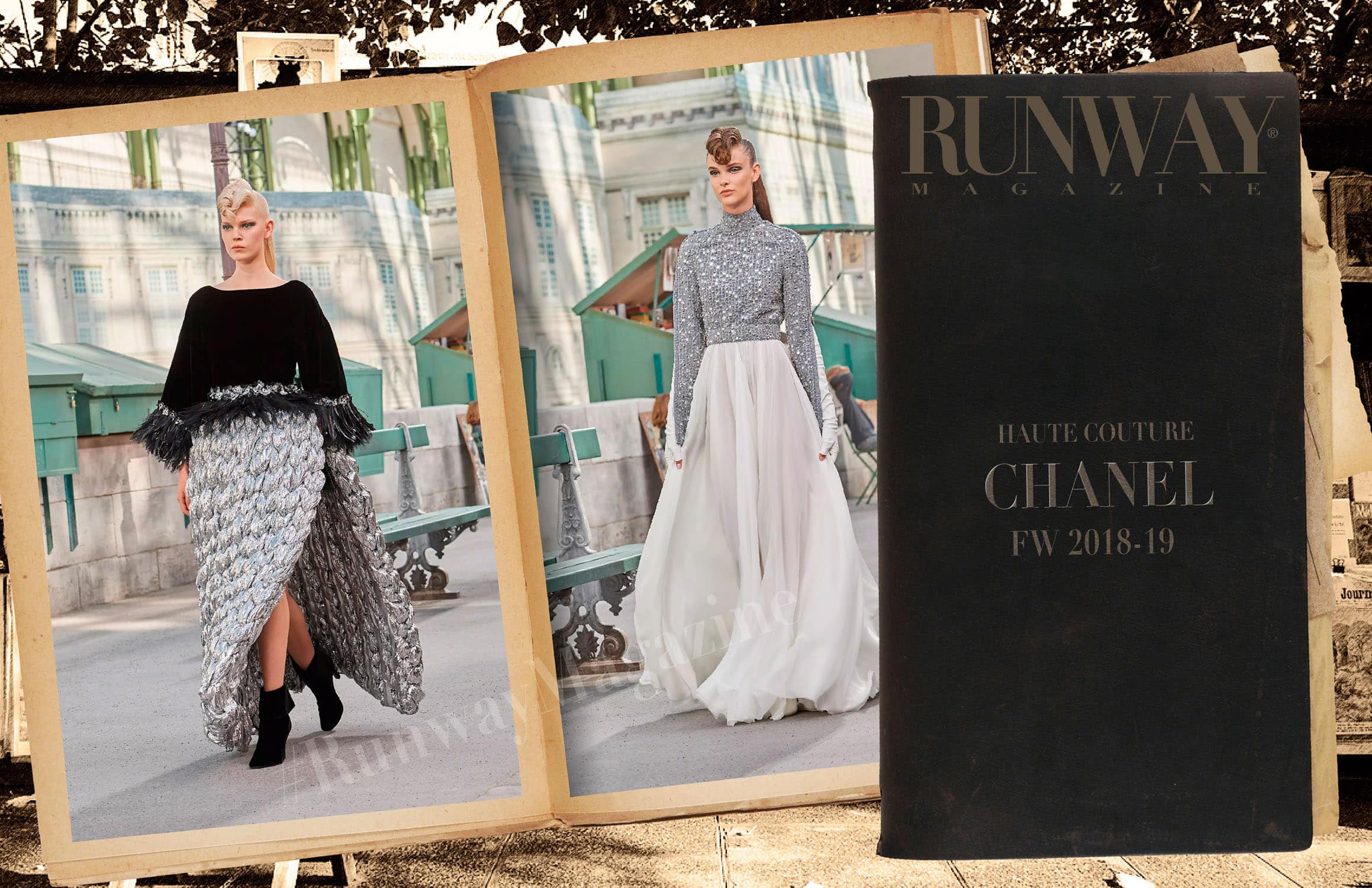 香奈儿（Chanel）高级定制时装2018-19秋冬by RUNWAY 杂志