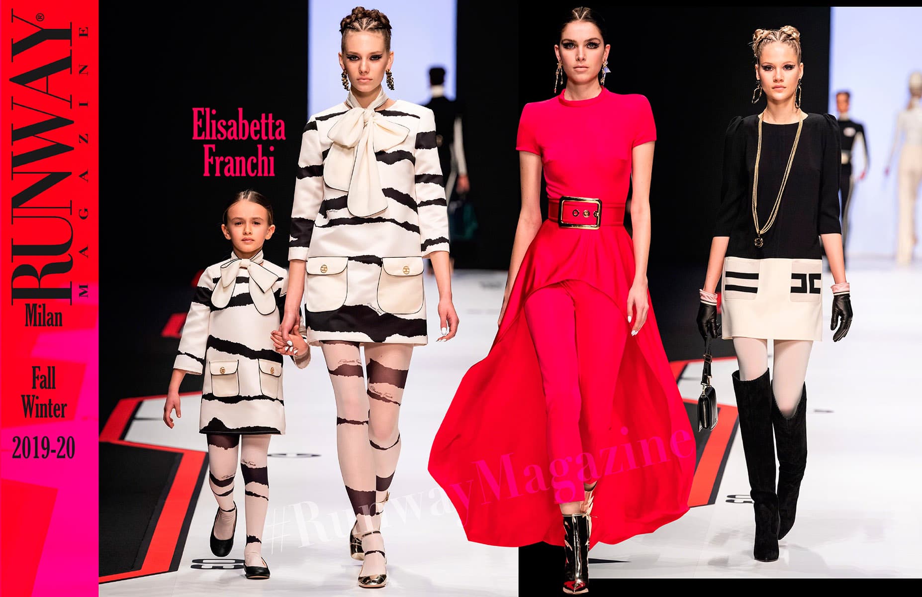 エリザベッタ フランキ 2019秋冬-2020 ミラノ RUNWAY マガジン