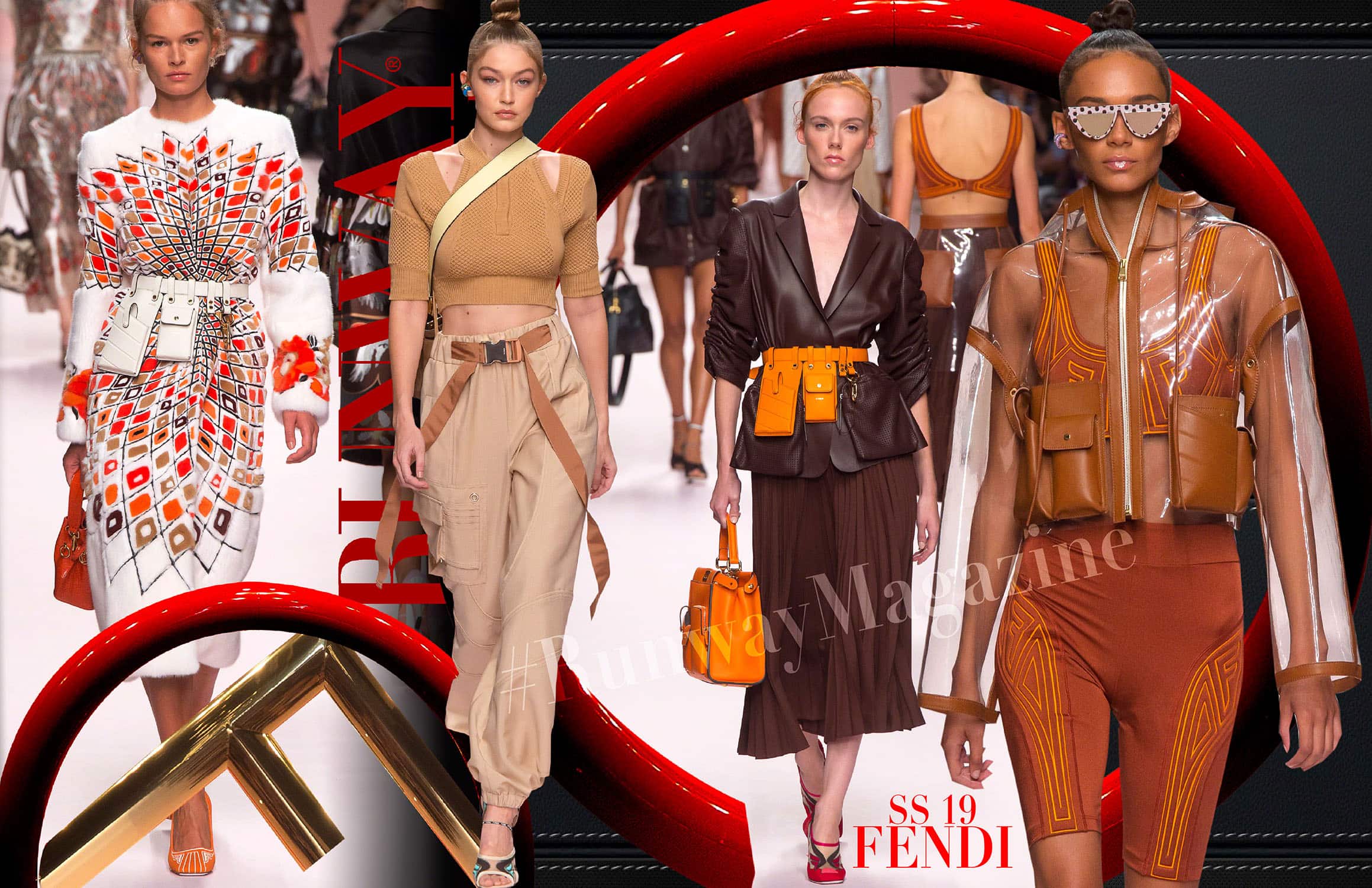 Fendi Primavera Estate 2019 alla Milano Fashion Week di RUNWAY MAGAZINE