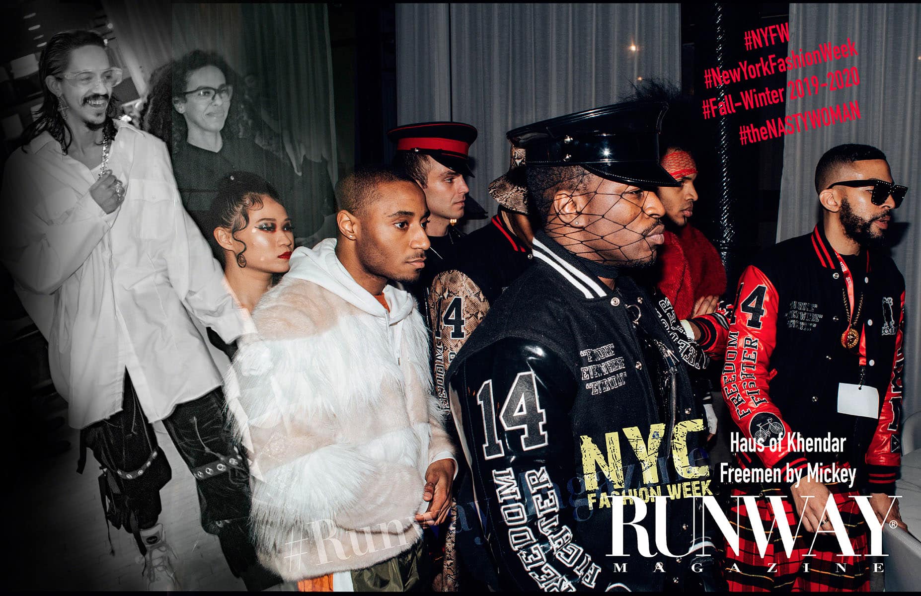 Jay Davincii e Mickey Freemen outono inverno 2019-2020 New York