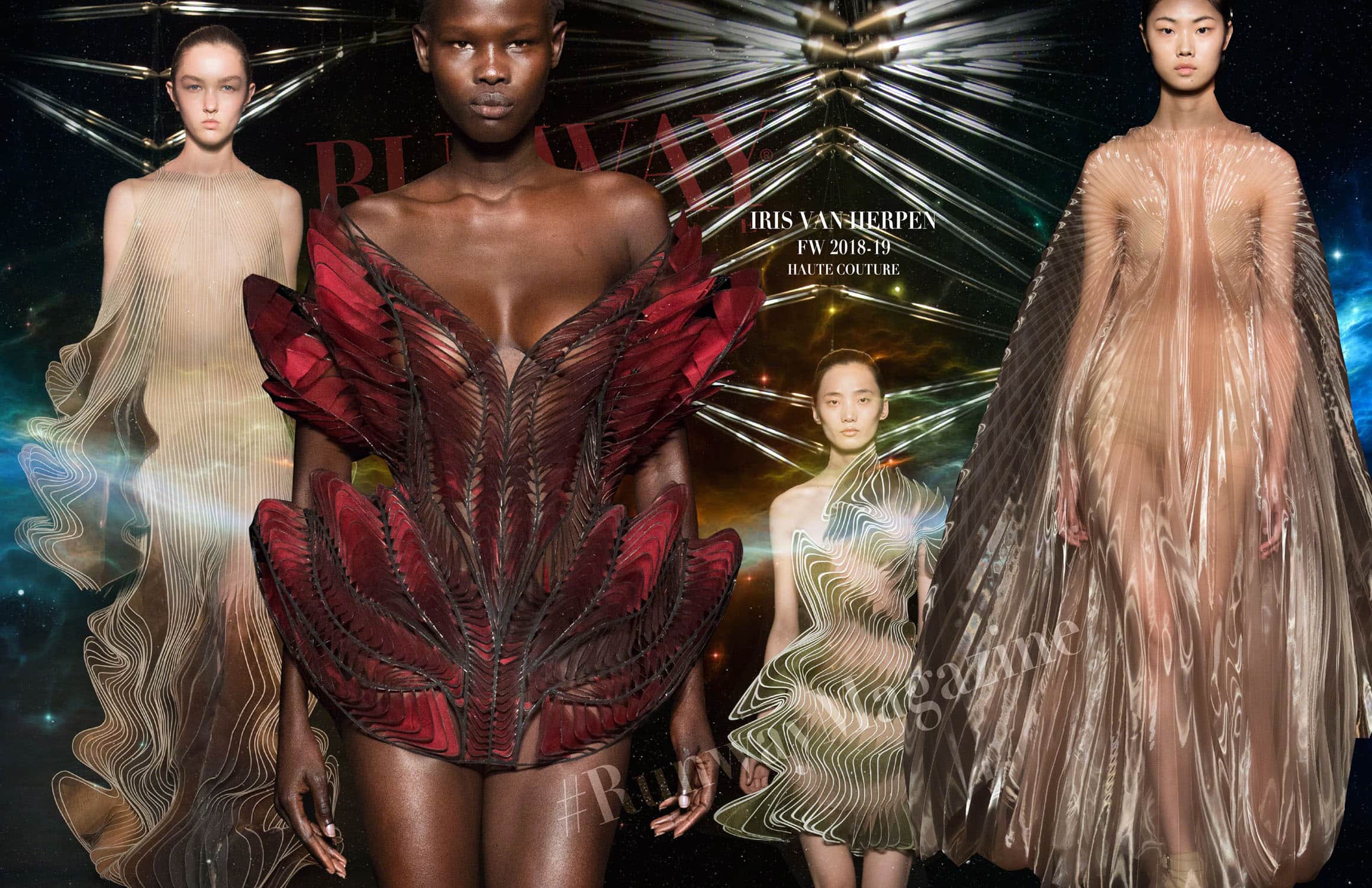 Iris van Herpen Haute Couture Autunno-Inverno 2018-19 Paris Fashion Week di RUNWAY MAGAZINE