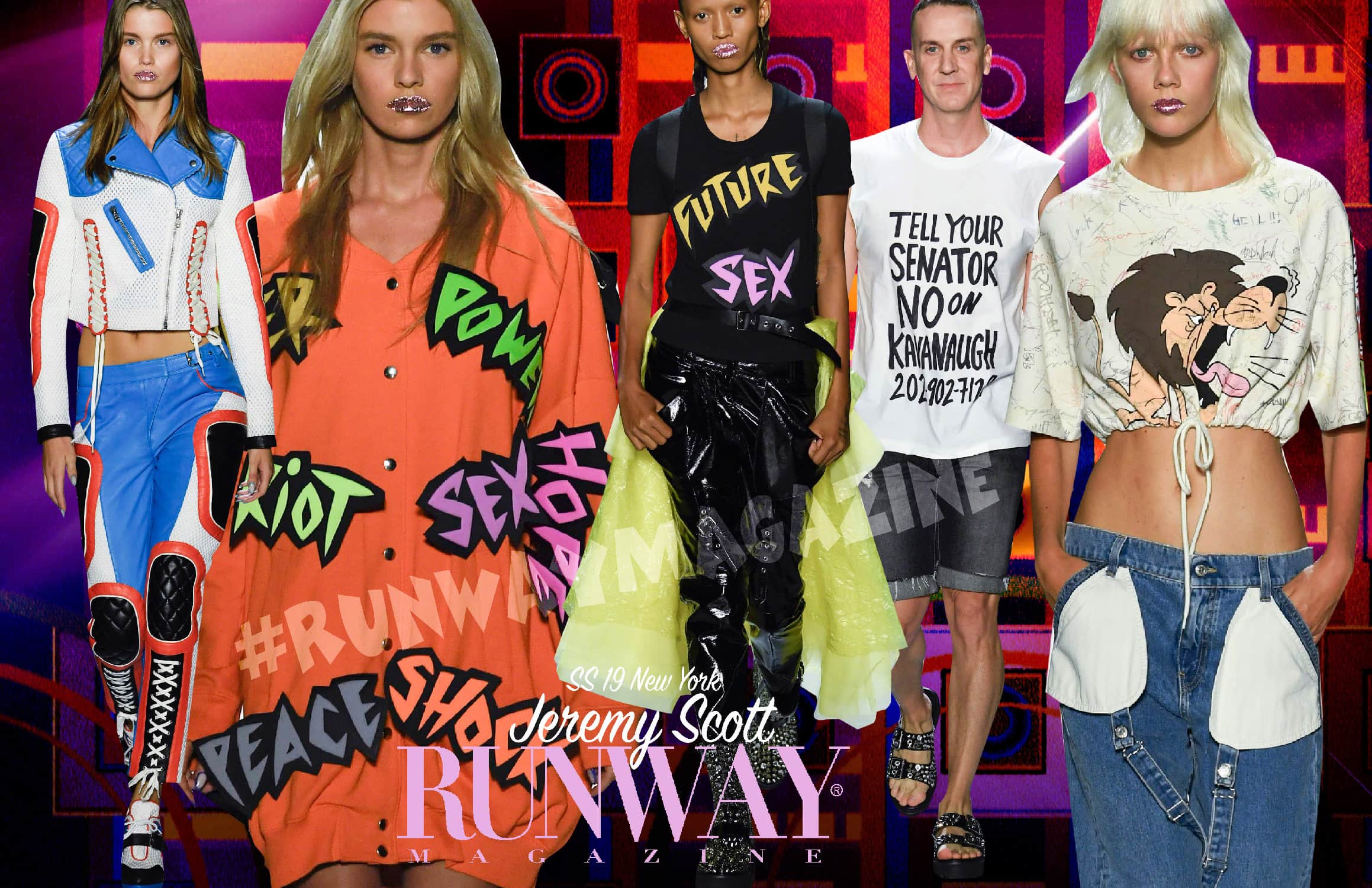 ジェレミースコット2019年春夏ニューヨーク RUNWAY マガジン