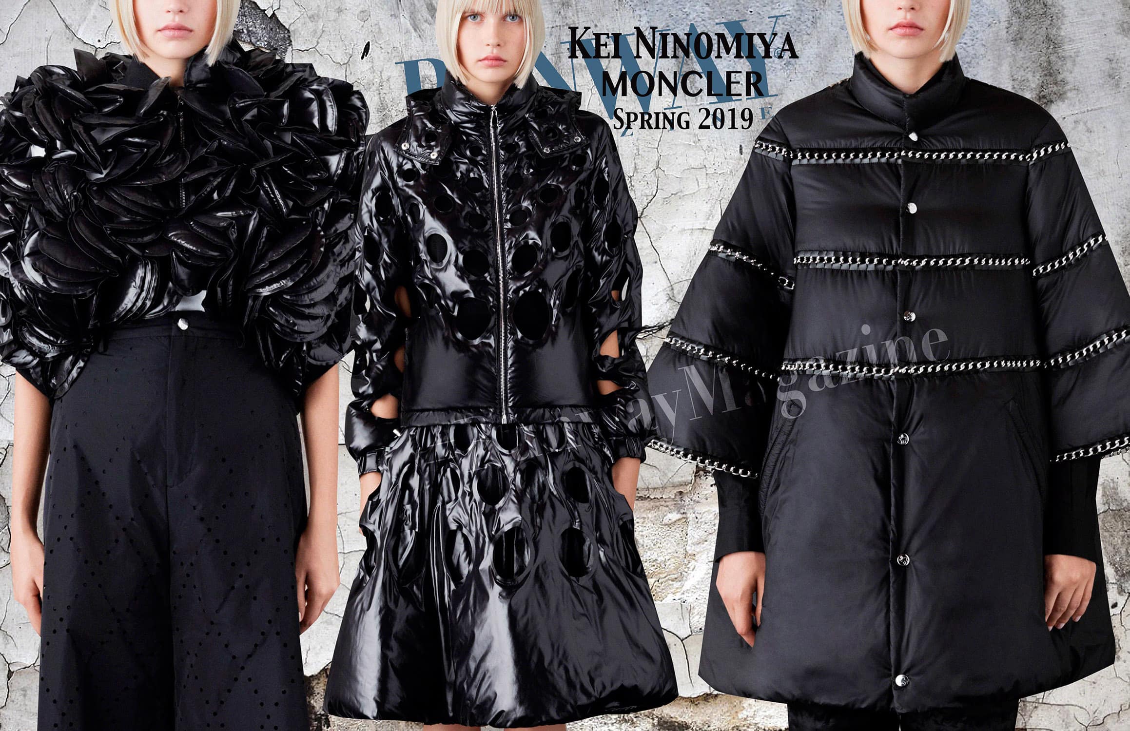 Moncler -Kei Ninomiya- Spring Summer 2019 Milan by RUNWAY MAGAZINE