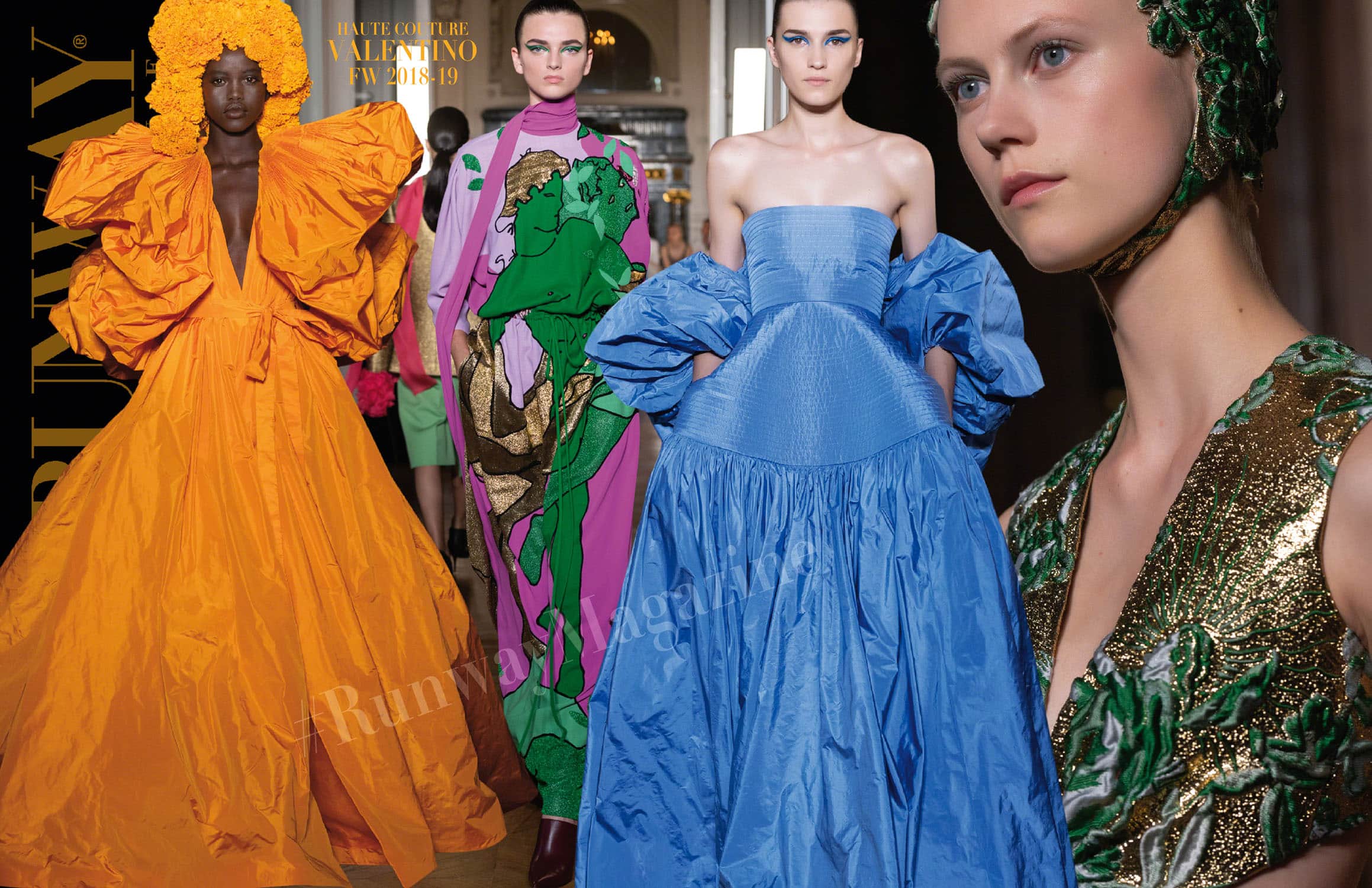 Valentino Haute Couture Otoño-Invierno 2018-19 Semana de la Moda de París de RUNWAY REVISTA