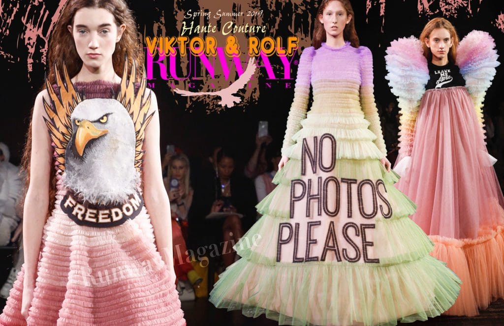 Viktor&Rolf Haute Couture Spring Summer 2019 by RUNWAY MAGAZINE