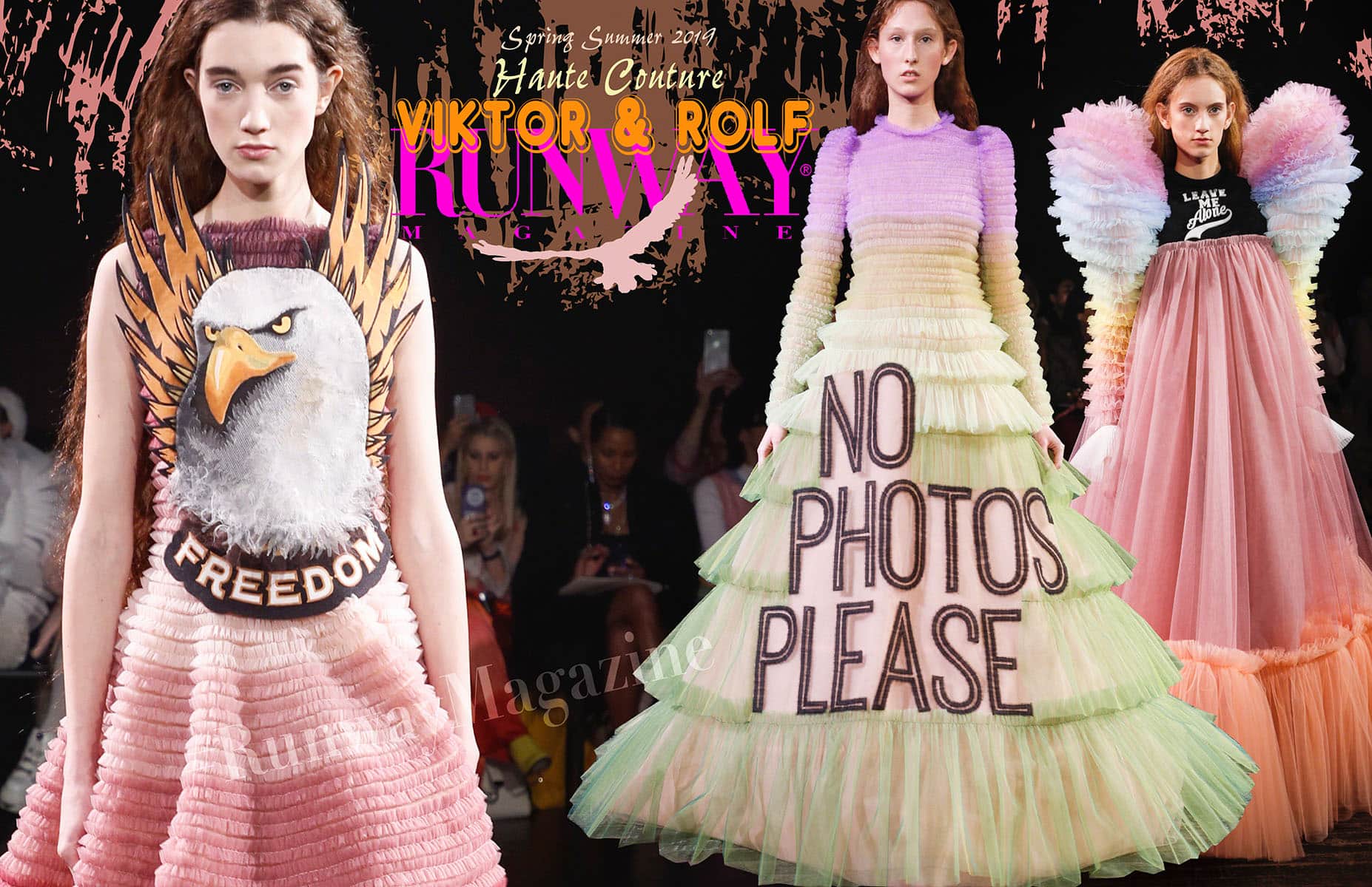 Viktor & Rolf Haute Couture Printemps Été 2019 par RUNWAY MAGAZINE