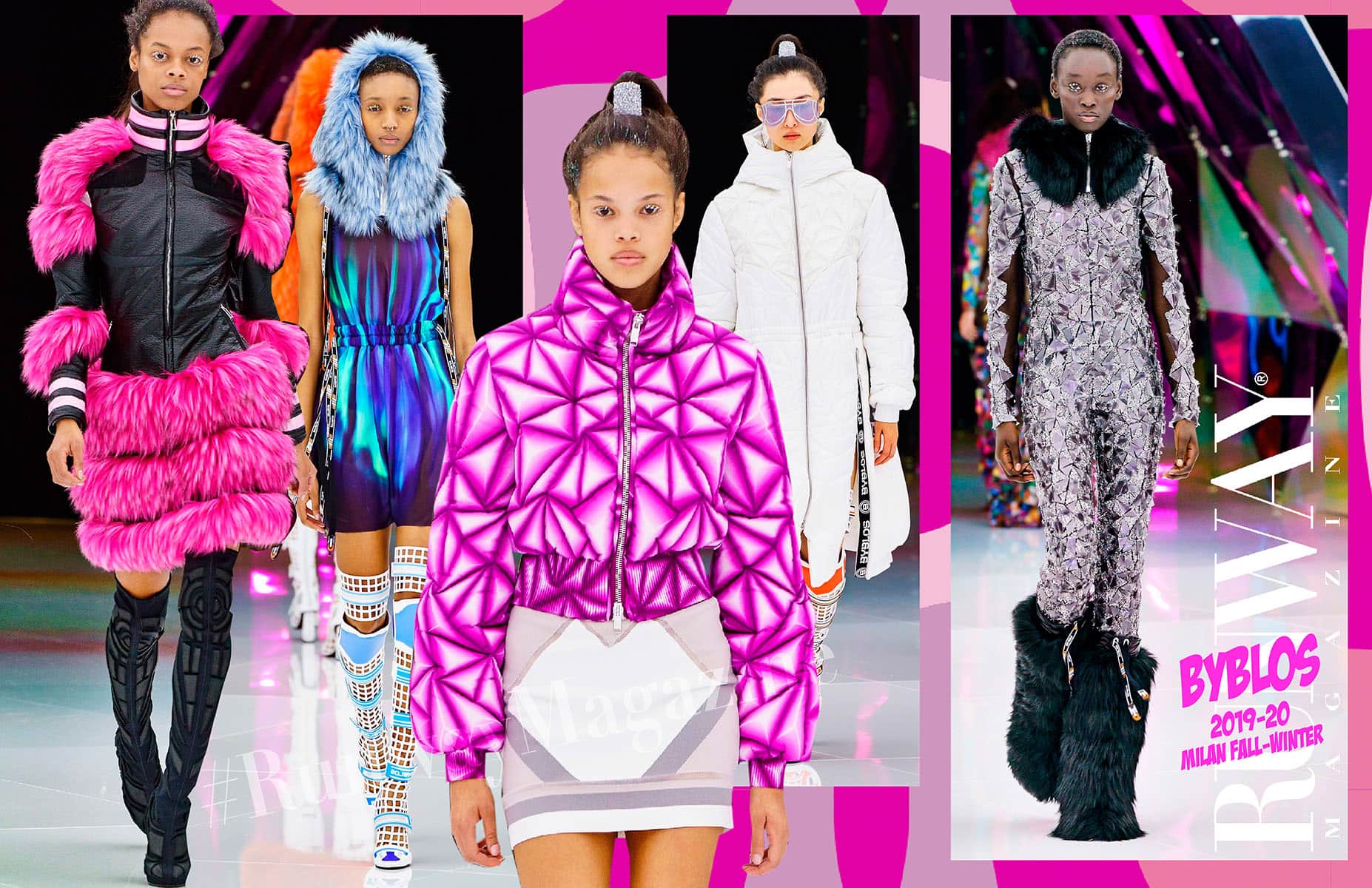 ビブロス 2019年秋冬2020 ミラノ RUNWAY マガジン