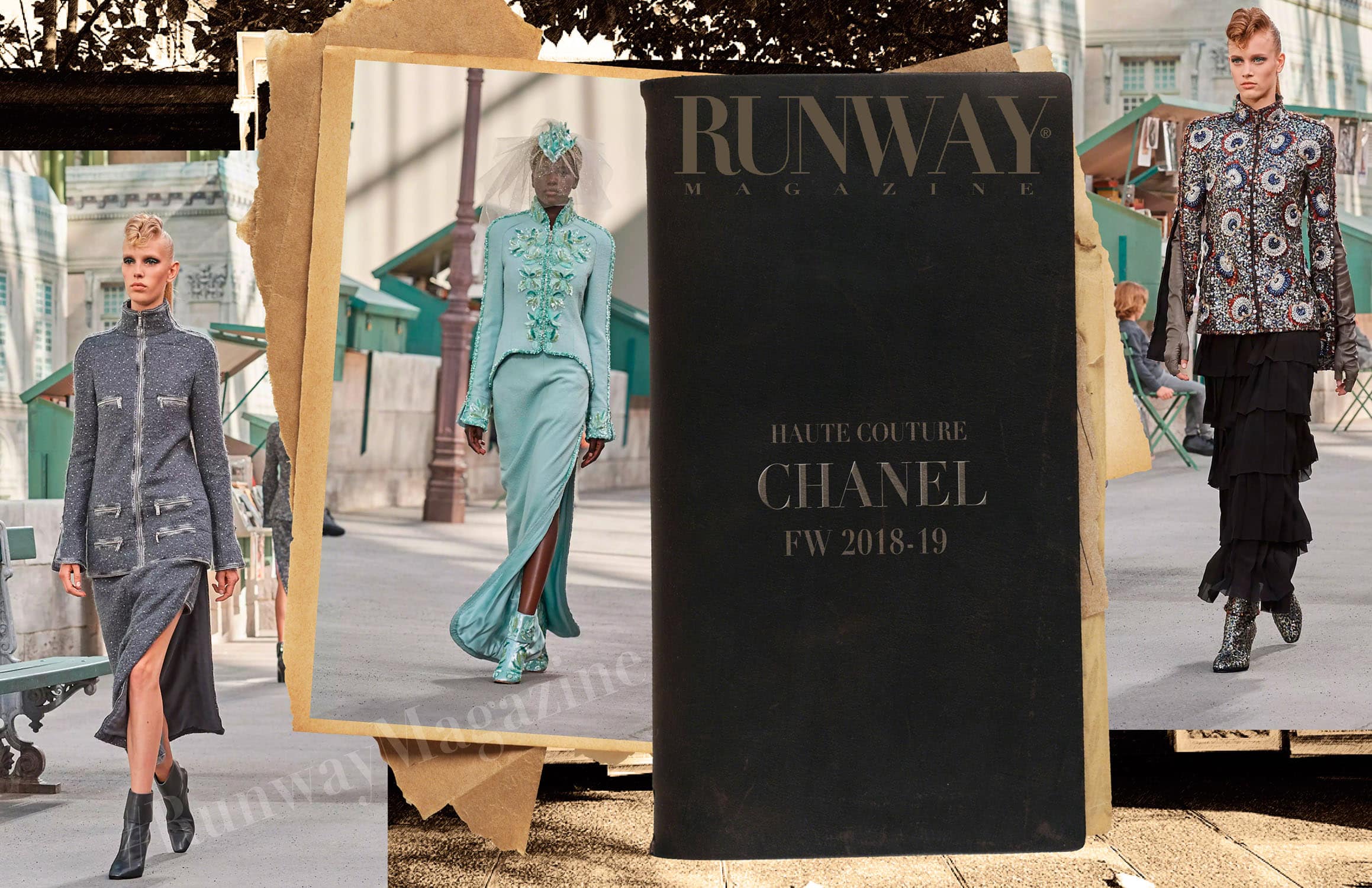 香奈儿（Chanel）高级定制时装2018-19秋冬by RUNWAY 杂志