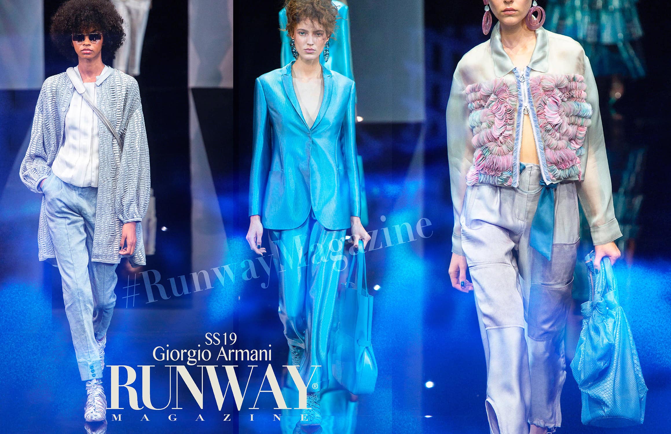 Giorgio Armani Primavera Estate 2019 Milano Fashion Week di RUNWAY MAGAZINE