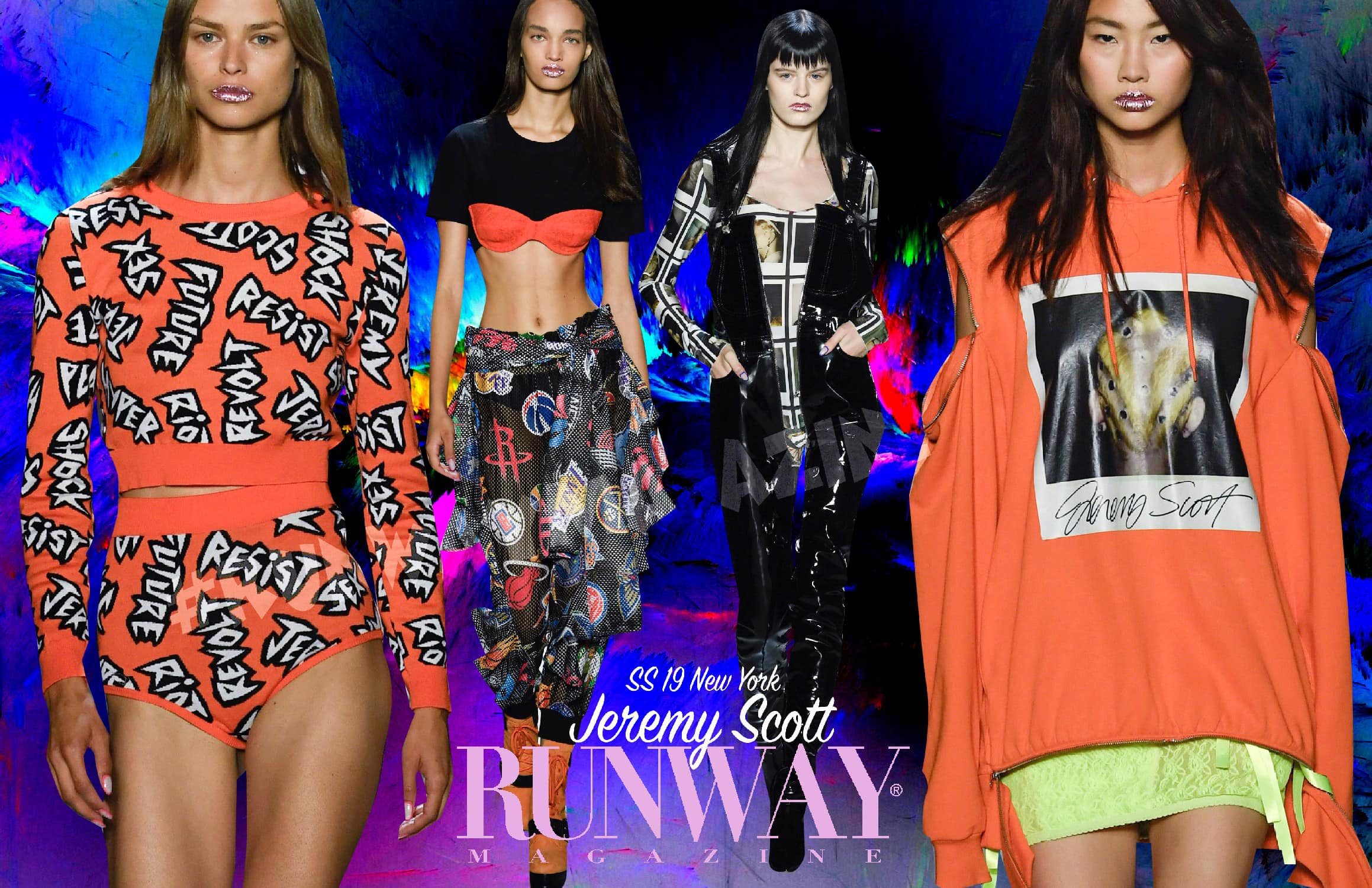 ジェレミースコット2019年春夏ニューヨーク RUNWAY マガジン