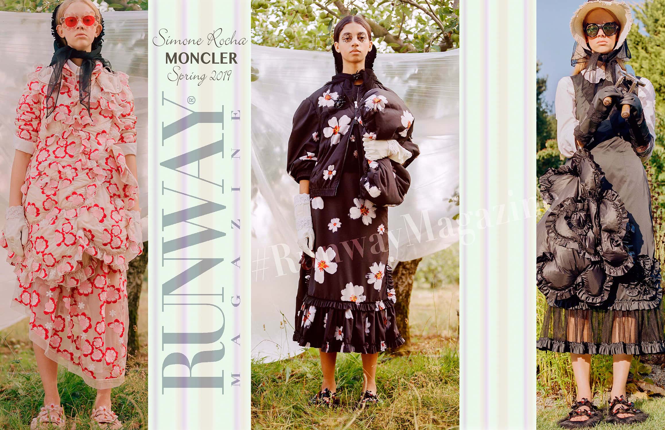 Moncler -Simone Rocha- Spring Summer 2019 Milan by RUNWAY MAGAZINE