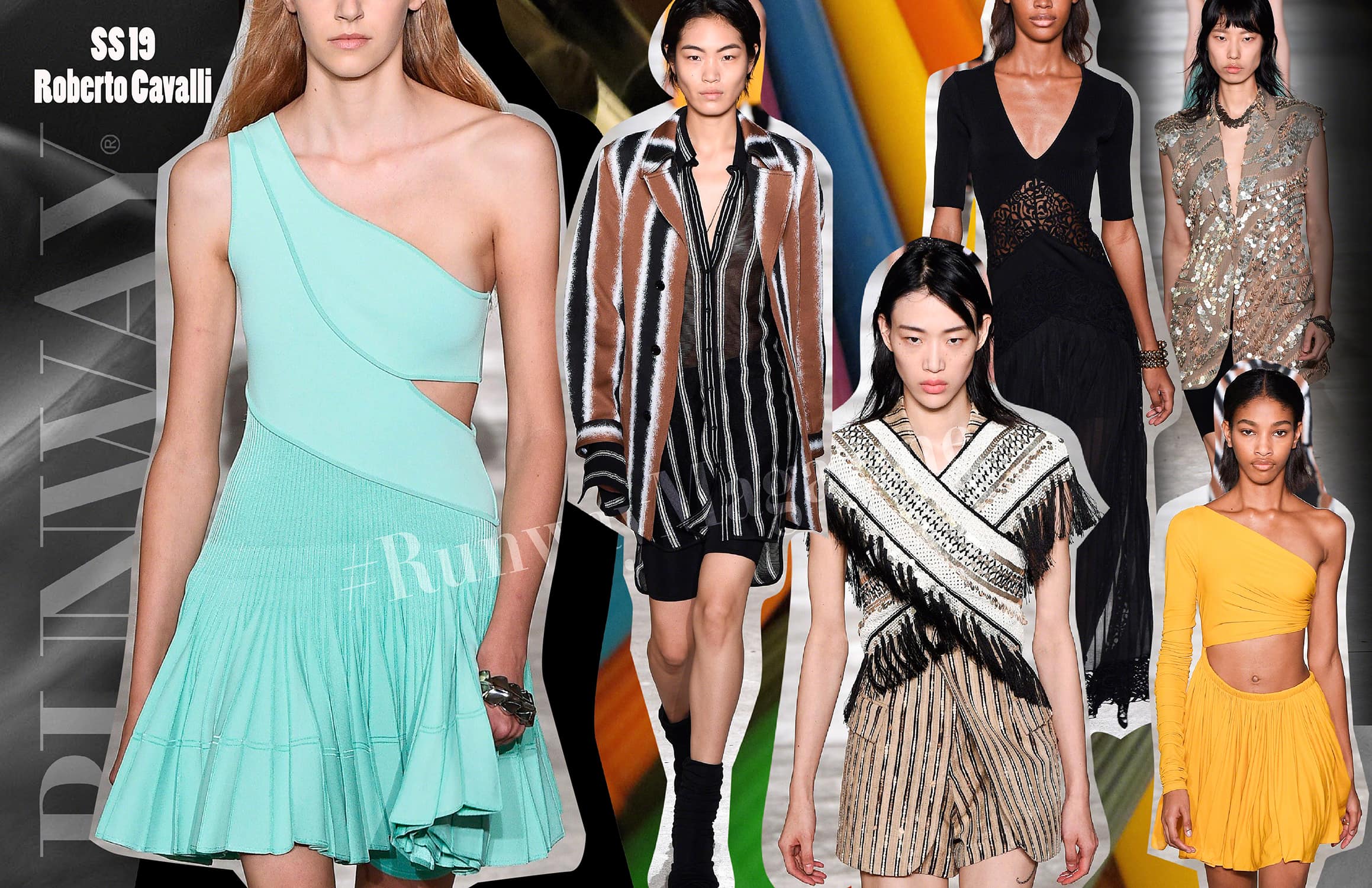 Роберто Кавалли, Неделя моды в Милане весна-лето 2019, автор: RUNWAY ЖУРНАЛ