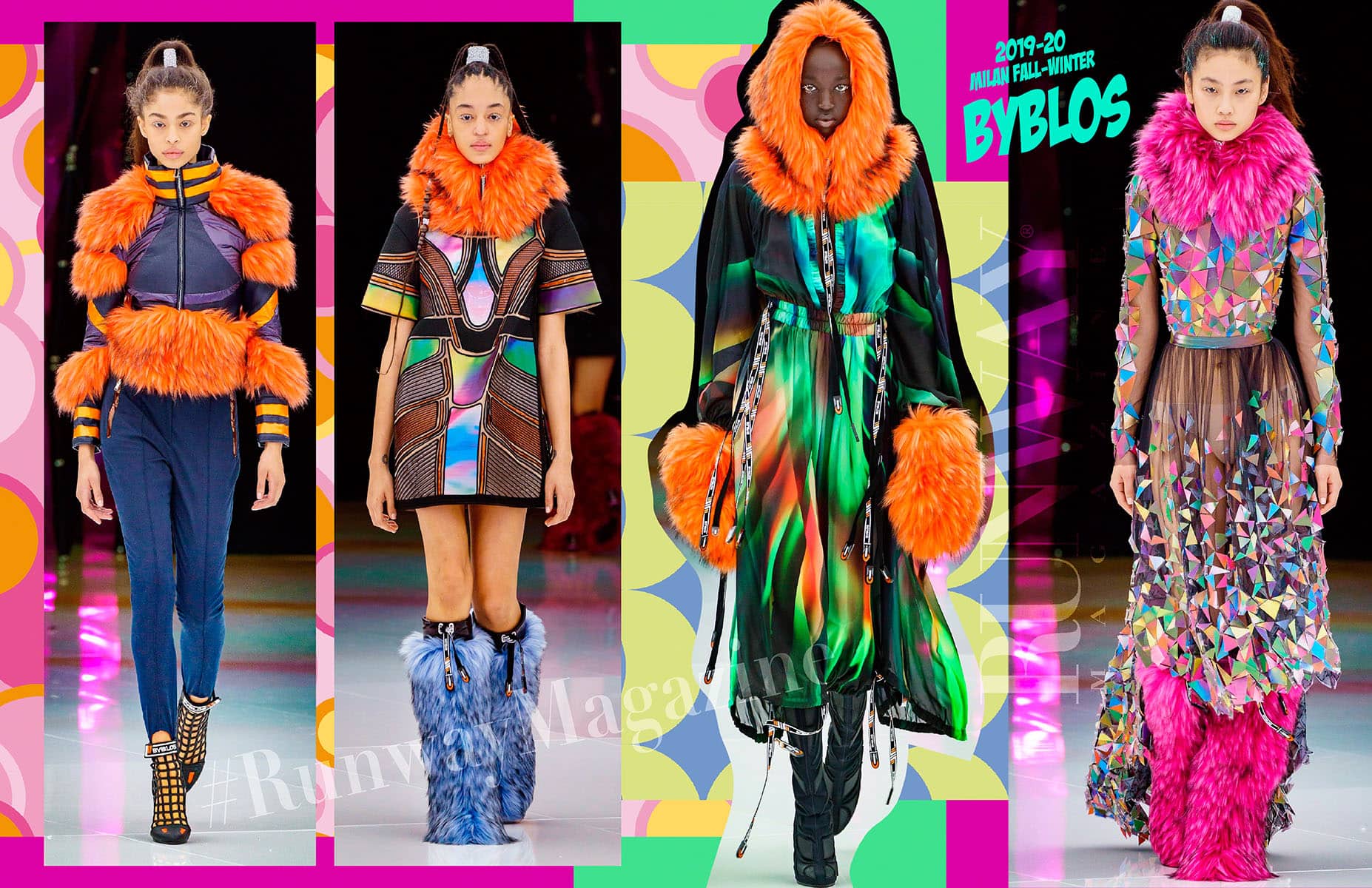 ビブロス 2019年秋冬2020 ミラノ RUNWAY マガジン